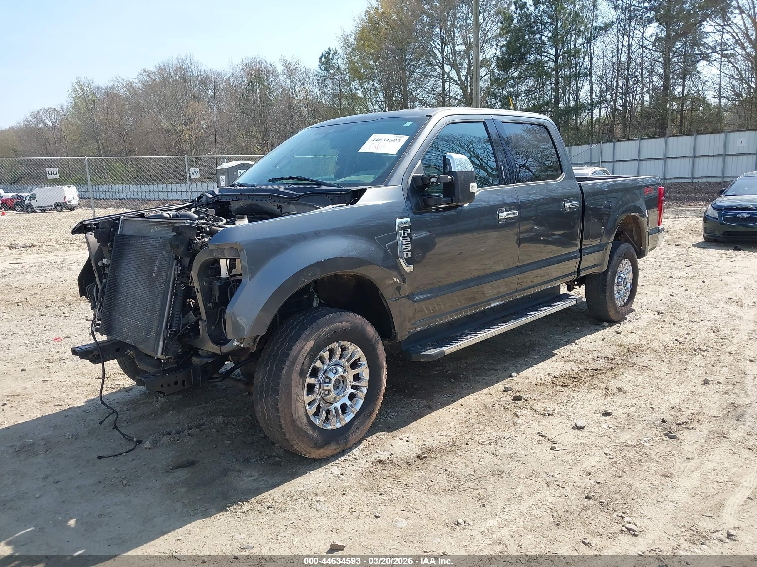 2020 Ford F-250 super duty VIN 1FT7W2BN2LEE65579 IAAI salvage auction — Front End, Salvage (Georgia), sold $12,450 on 2026-04-23 (photo 2)