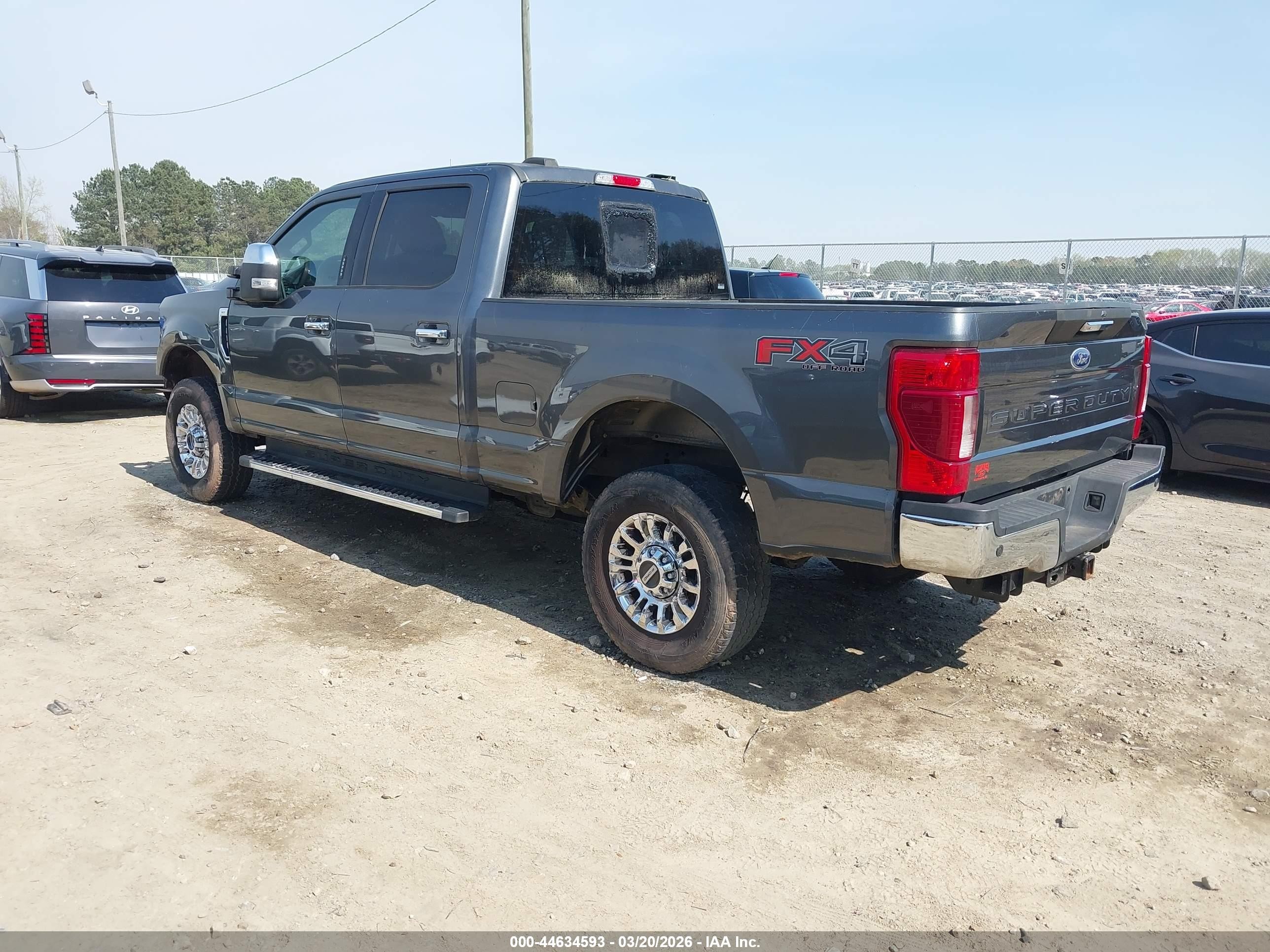 2020 Ford F-250 super duty VIN 1FT7W2BN2LEE65579 IAAI salvage auction — Front End, Salvage (Georgia), sold $12,450 on 2026-04-23 (photo 3)
