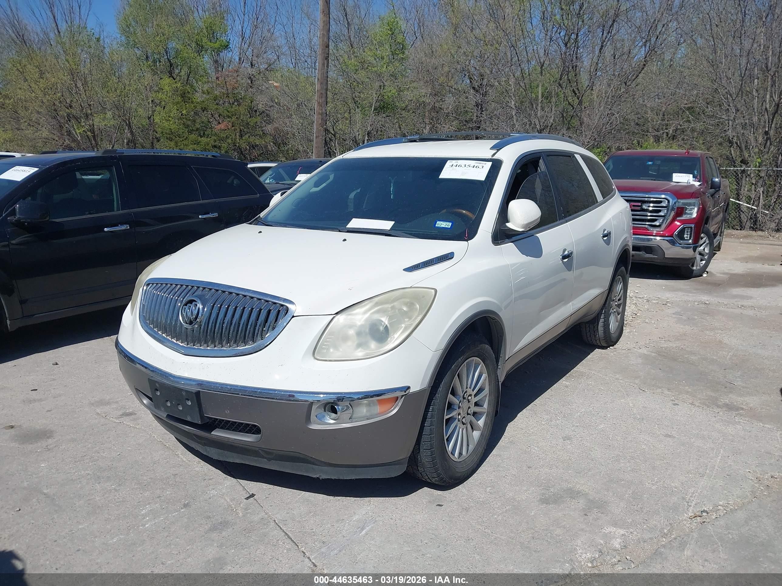 2011 Buick Enclave VIN 5GAKRAED8BJ166149 IAAI salvage auction — Side, Clear (Texas), sold $450 on 2026-10-13 (photo 2)