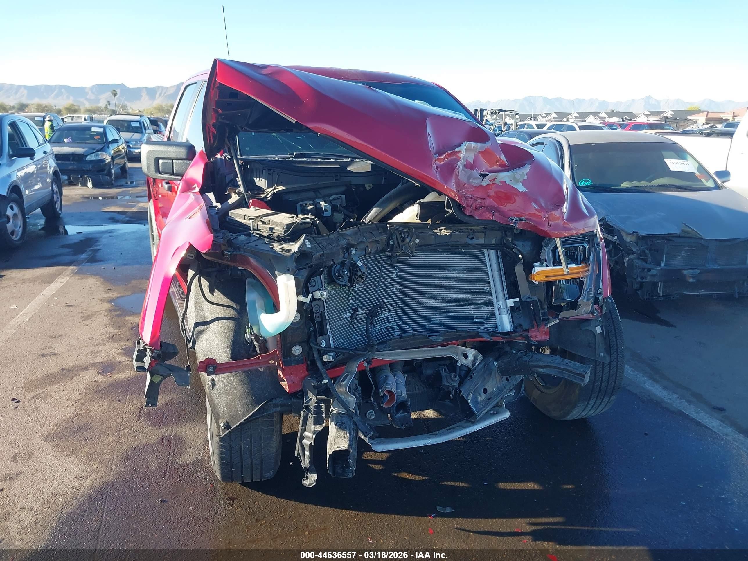 2024 Ford F-150 VIN 1FTEW2KP7RKD02378 IAAI salvage auction — Front End, Salvage (Arizona), sold $8,000 on 2026-07-07 (photo 6)