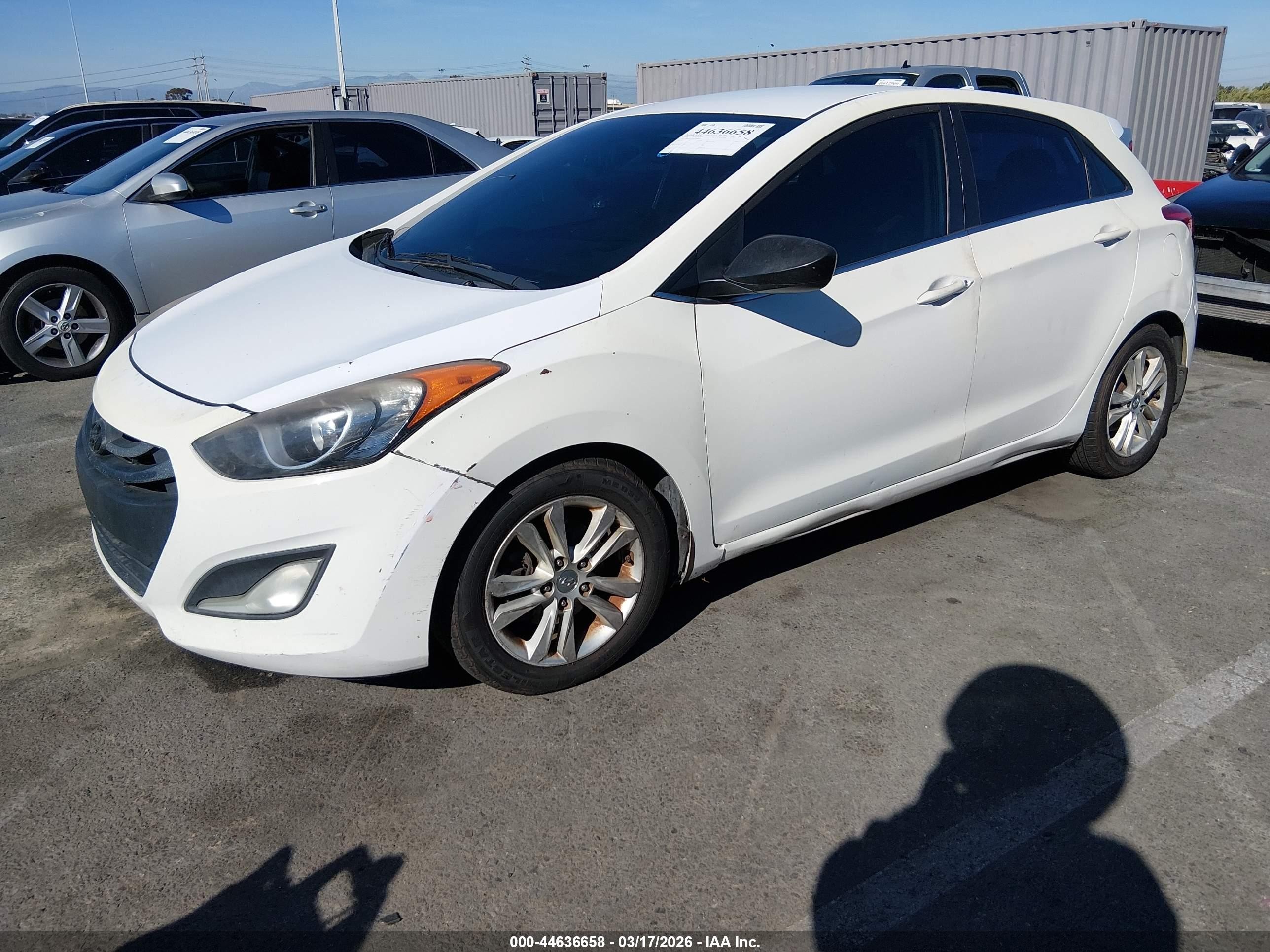 2013 Hyundai Elantra VIN KMHD35LE6DU068875 IAAI salvage auction — Normal Wear, Salvage (Idaho), sold $875 on 2026-07-09 (photo 2)