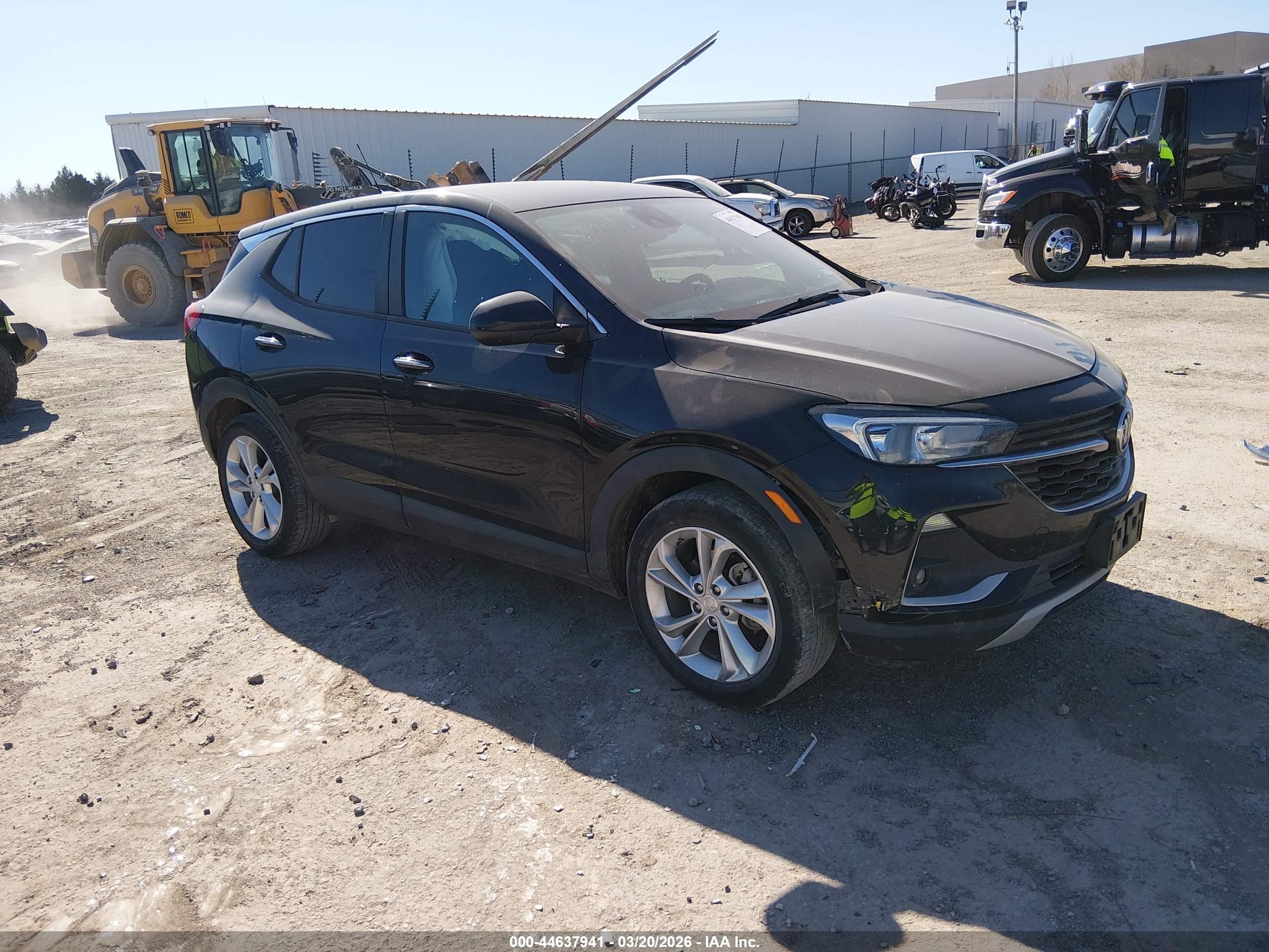 2021 Buick Encore gx VIN KL4MMBS25MB137651 IAAI salvage auction — Front End, Clear (Oklahoma), sold $4,750 on 2026-09-11 (photo 1)