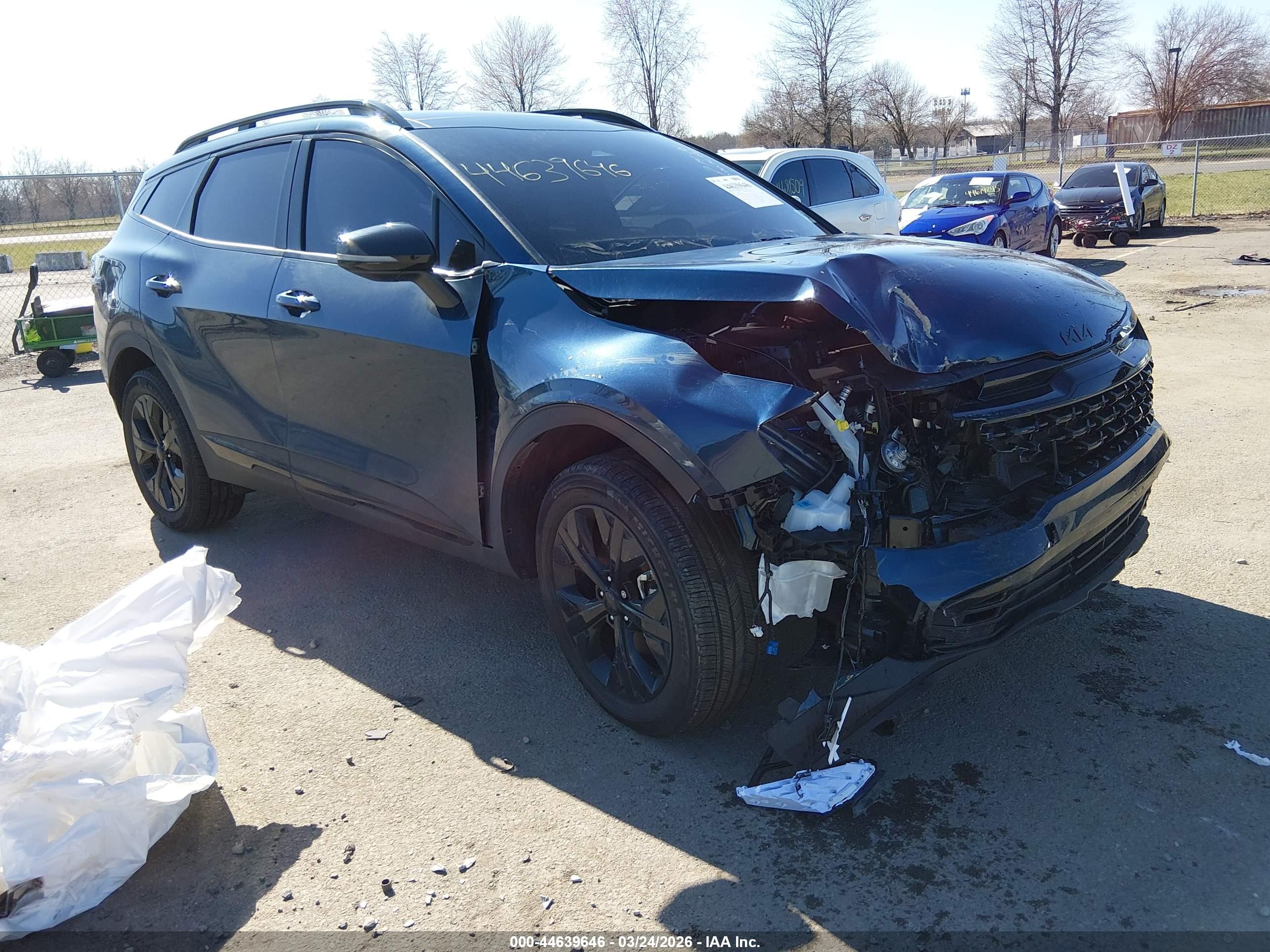 2025 Kia Sportage Hybrid VIN KNDPYDDH6S7245474 — IAAI salvage auction photo