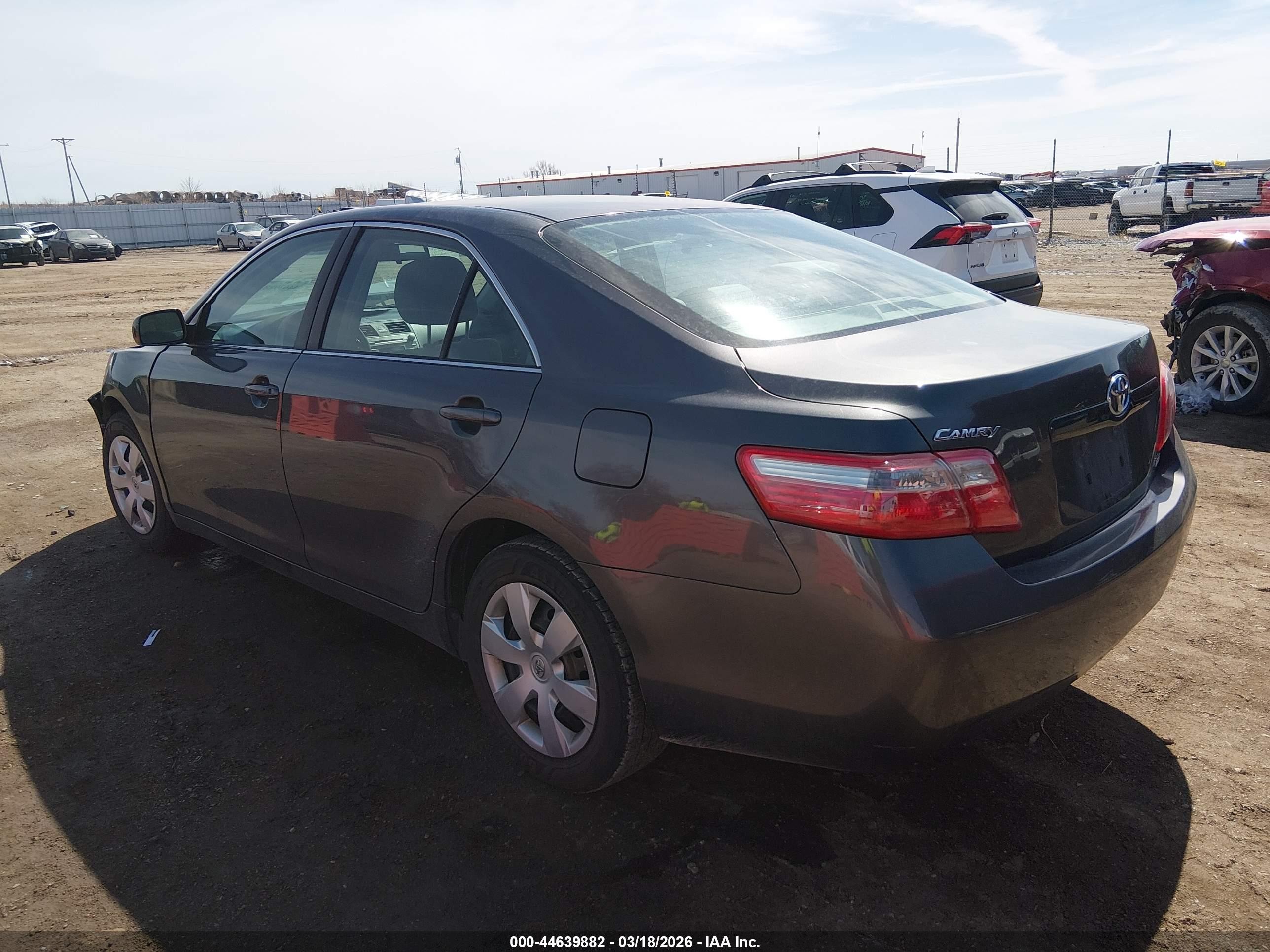 2009 Toyota Camry VIN 4T4BE46K69R123321 IAAI salvage auction — Front End, Certificate Of Title (Nebraska), sold $2,650 on 2026-04-16 (photo 3)