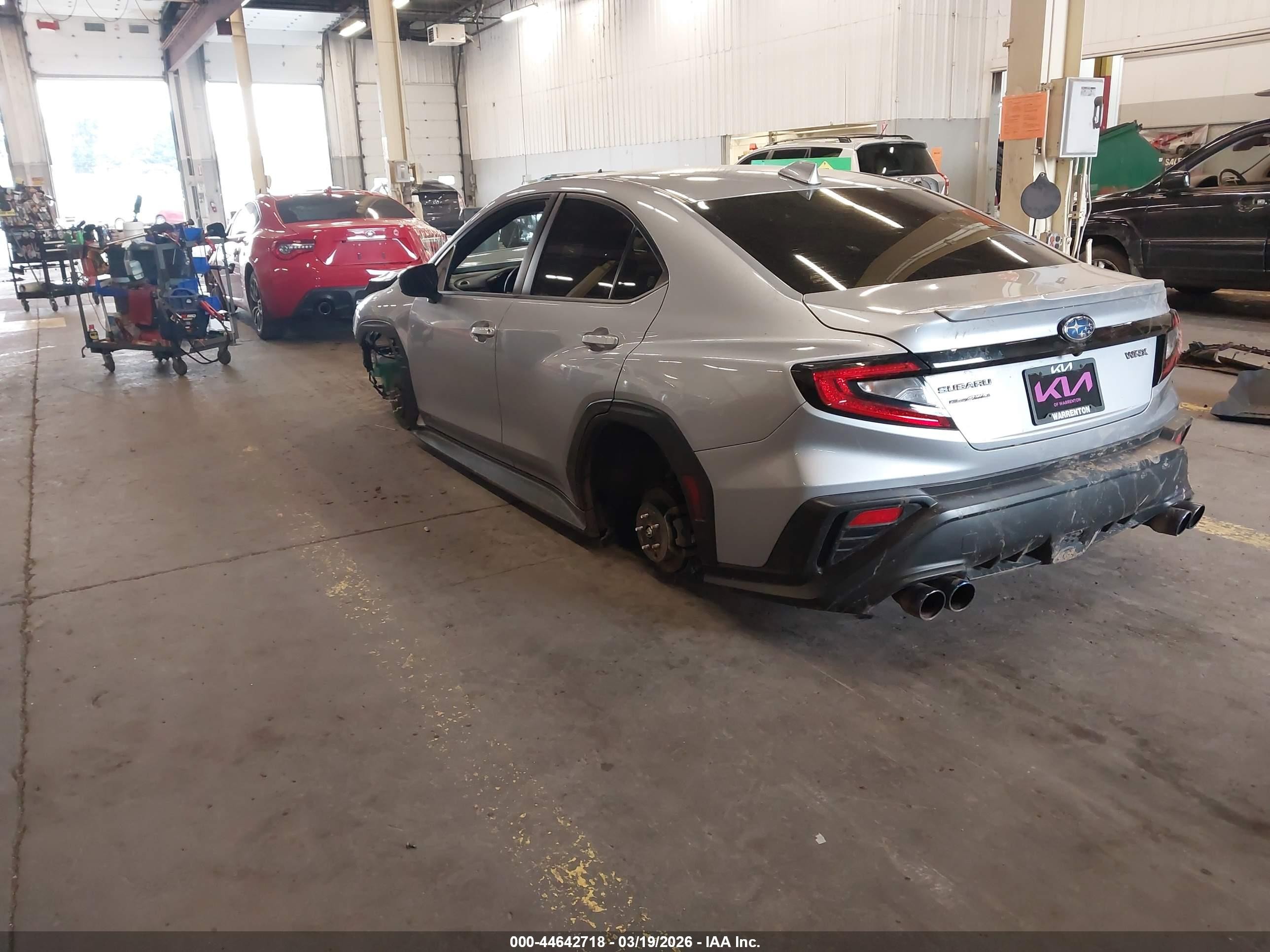 2022 Subaru WRX VIN JF1VBAF66N9005486 IAAI salvage auction — Front End, Salvage (Oregon), sold $3,550 on 2026-07-09 (photo 3)