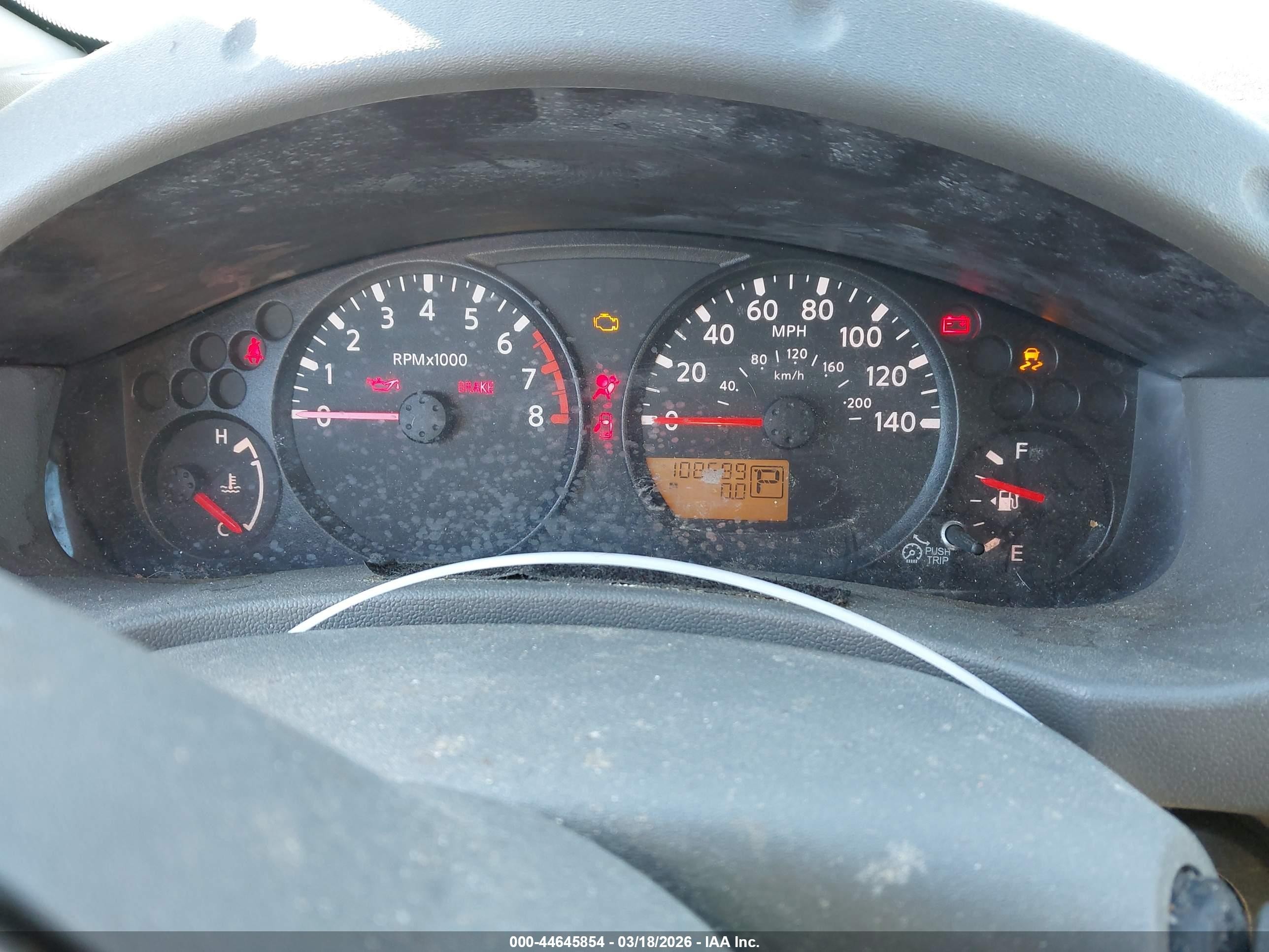 2012 Nissan Navara (frontier) VIN 1N6BD0CT3CC473538 IAAI salvage auction — Front & Rear, Salvage - Greater Than 75% (Maryland), sold $975 on 2026-09-04 (photo 7)