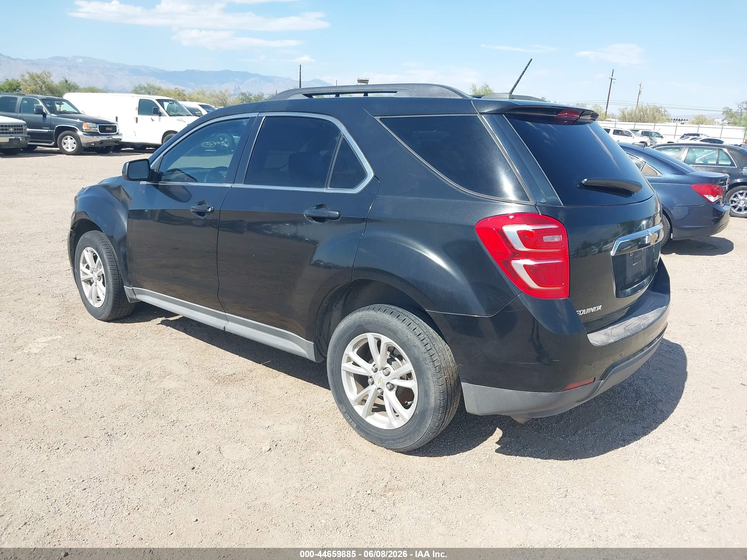 2017 Chevrolet Equinox VIN 2GNALCEK8H6114510 IAAI salvage auction — Unknown, Clear (Arizona), sold $3,250 on 2026-07-09 (photo 3)
