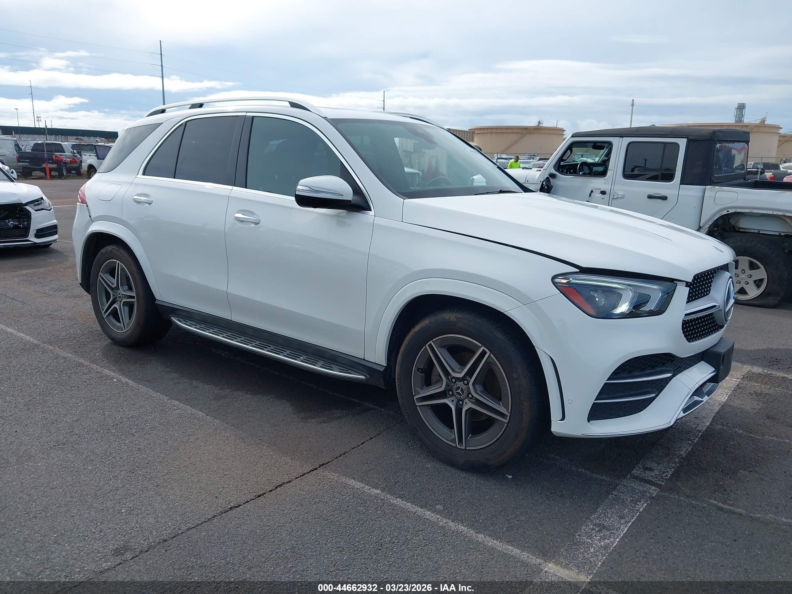 2021 Mercedes-Benz GLE-Class VIN 4JGFB4JE8MA421076 — IAAI salvage auction photo