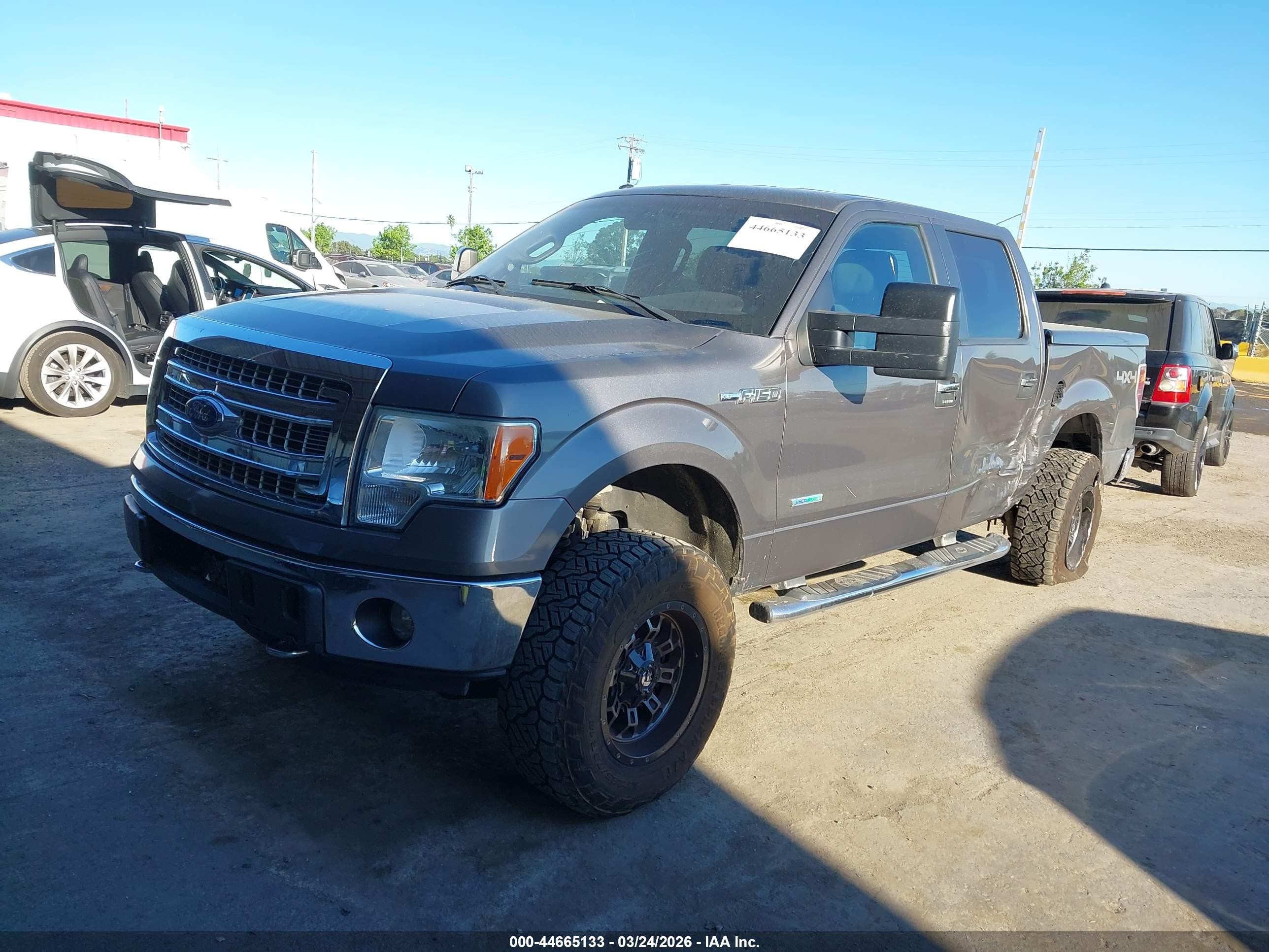2013 Ford F-150 VIN 1FTFW1ETXDKE62075 IAAI salvage auction — Rear End, Salvage (California), sold $2,700 on 2026-07-09 (photo 2)