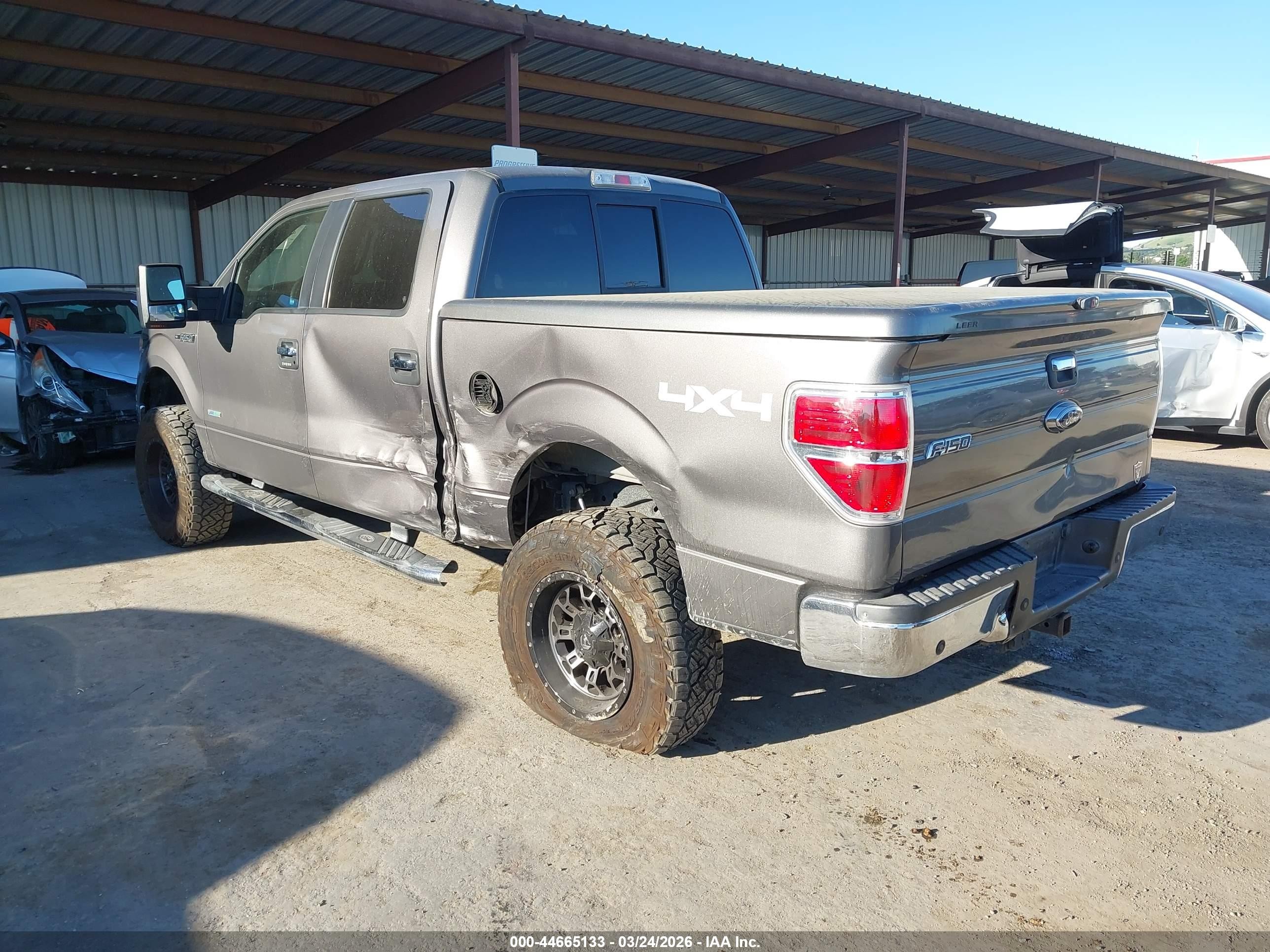 2013 Ford F-150 VIN 1FTFW1ETXDKE62075 IAAI salvage auction — Rear End, Salvage (California), sold $2,700 on 2026-07-09 (photo 3)