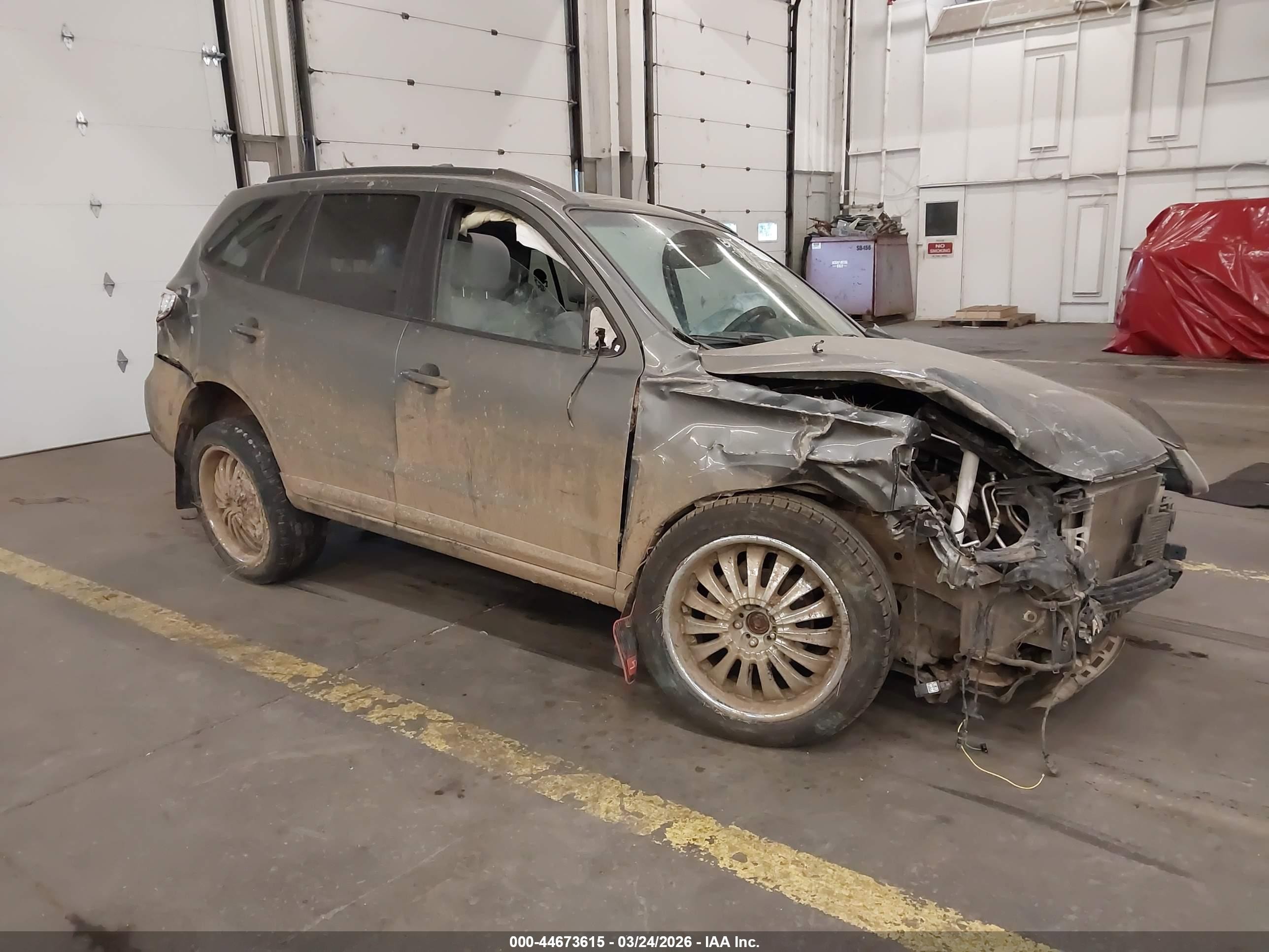 2009 Hyundai Santa Fe VIN 5NMSH73EX9H315628 IAAI salvage auction — All Over, Salvage (Oregon), sold $350 on 2026-07-09 (photo 1)