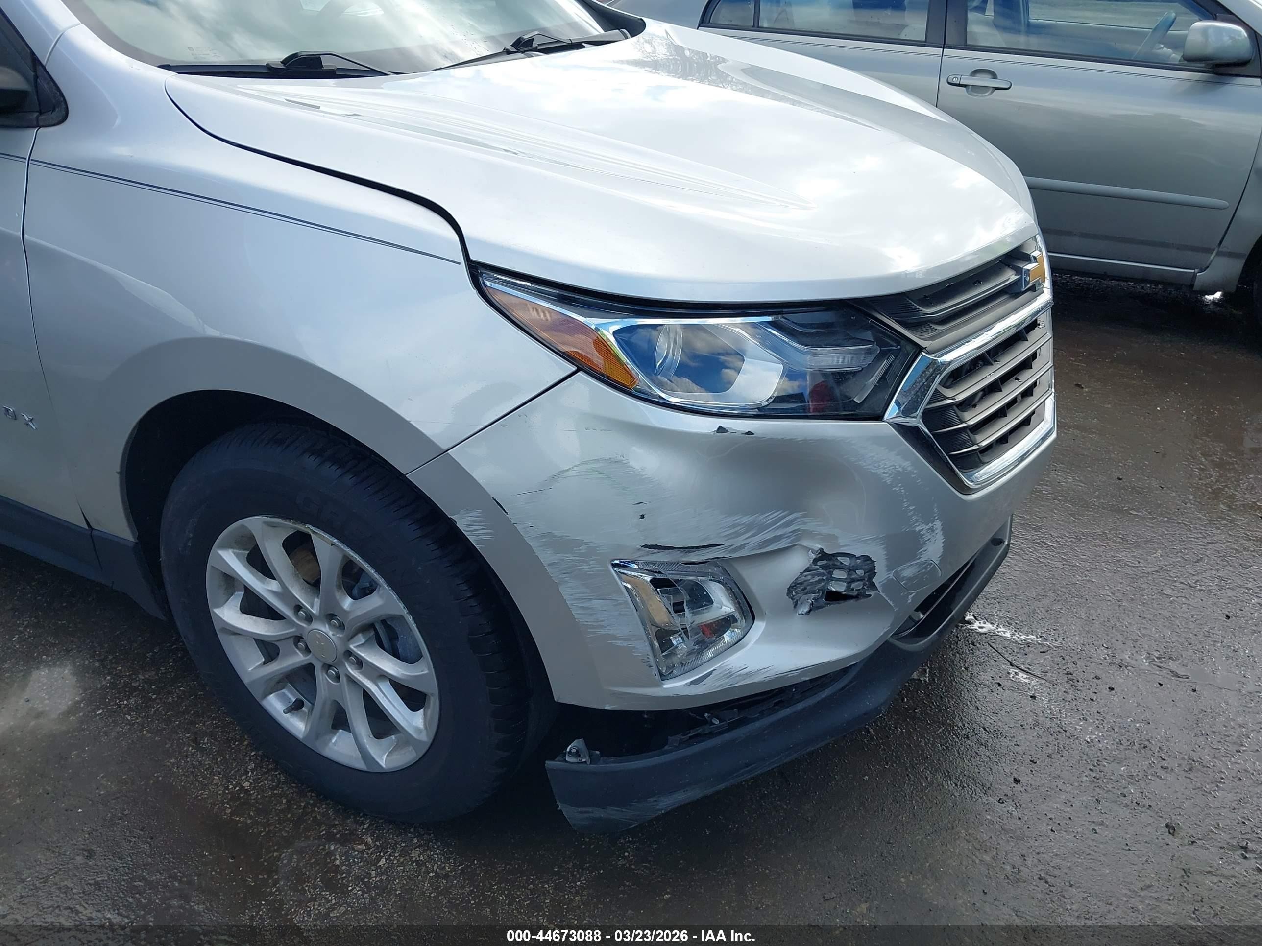2020 Chevrolet Equinox VIN 3GNAXHEVXLS683834 IAAI salvage auction — Front End, Salvage - Greater Than 75% (Maryland), sold $3,500 on 2026-09-17 (photo 6)
