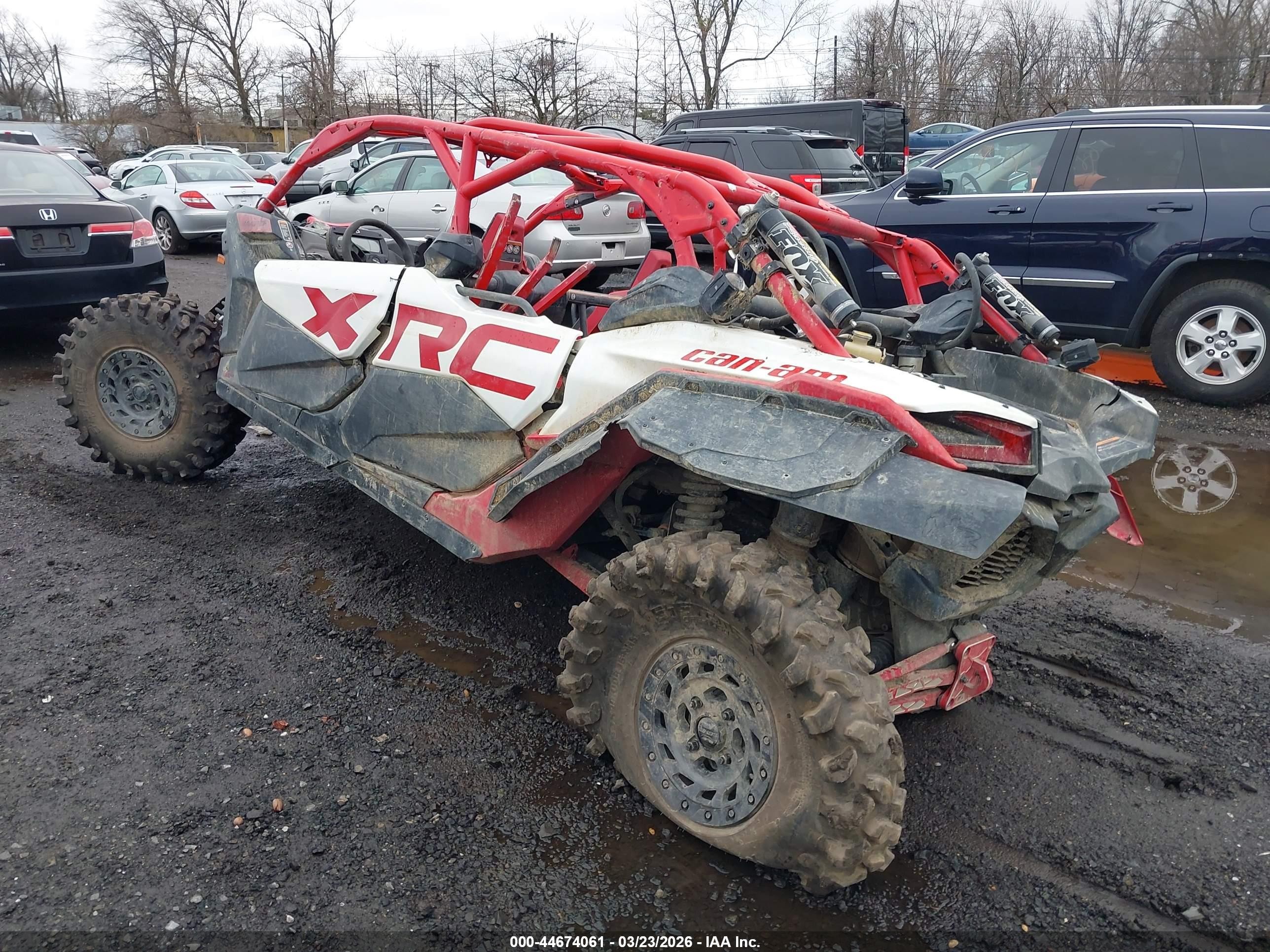 2024 Can-am/ brp Maverick VIN 3JBVUAV4XRE000610 IAAI salvage auction — Rear End, Bill Of Sale (New Jersey), sold $11,150 on 2026-04-21 (photo 3)
