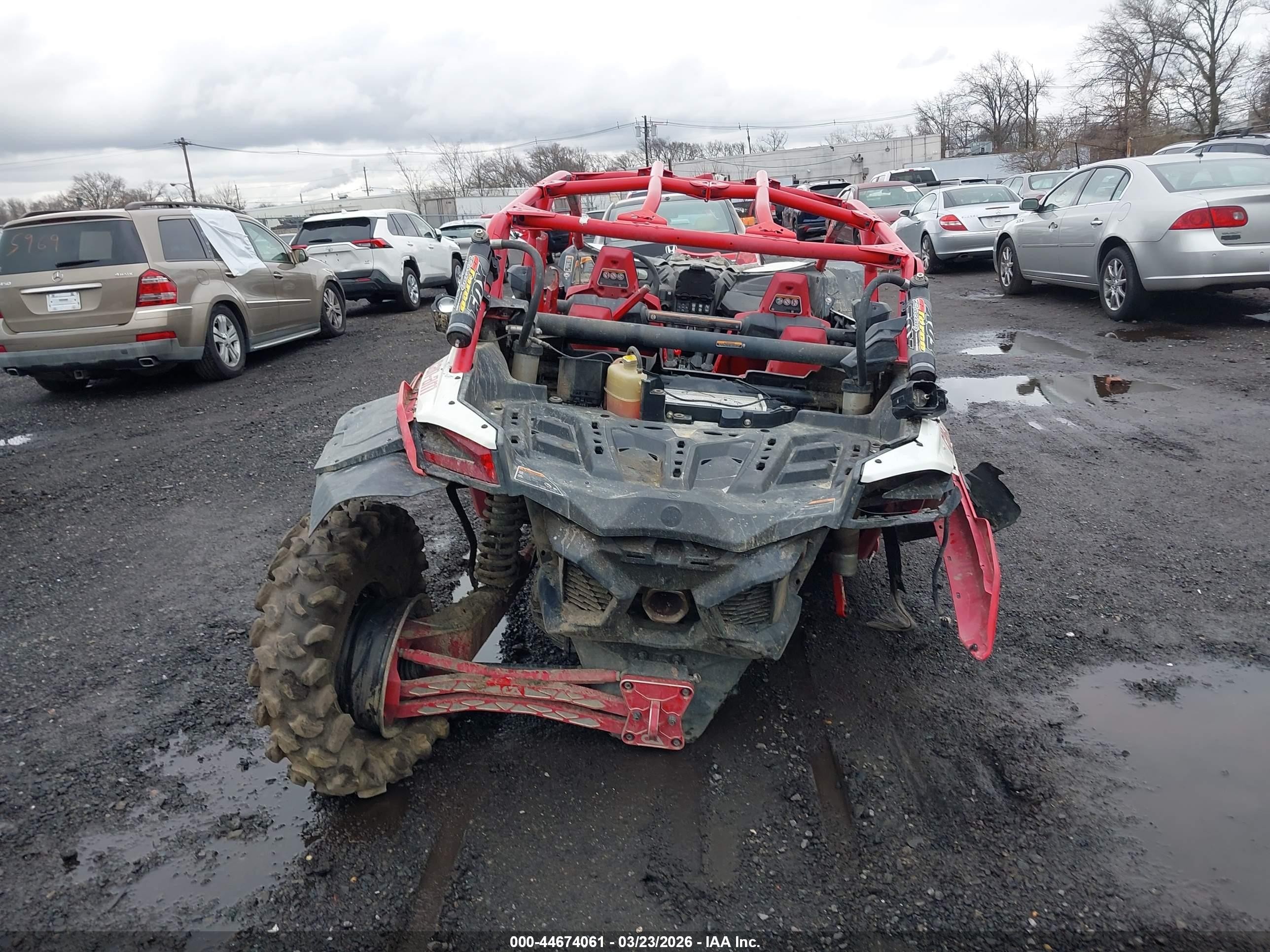 2024 Can-am/ brp Maverick VIN 3JBVUAV4XRE000610 IAAI salvage auction — Rear End, Bill Of Sale (New Jersey), sold $11,150 on 2026-04-21 (photo 6)