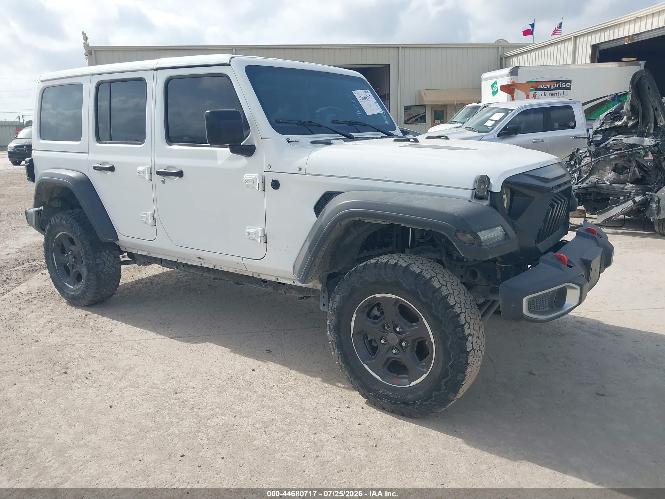 2023 Jeep Wrangler VIN 1C4HJXDN2PW550225 — IAAI salvage auction photo