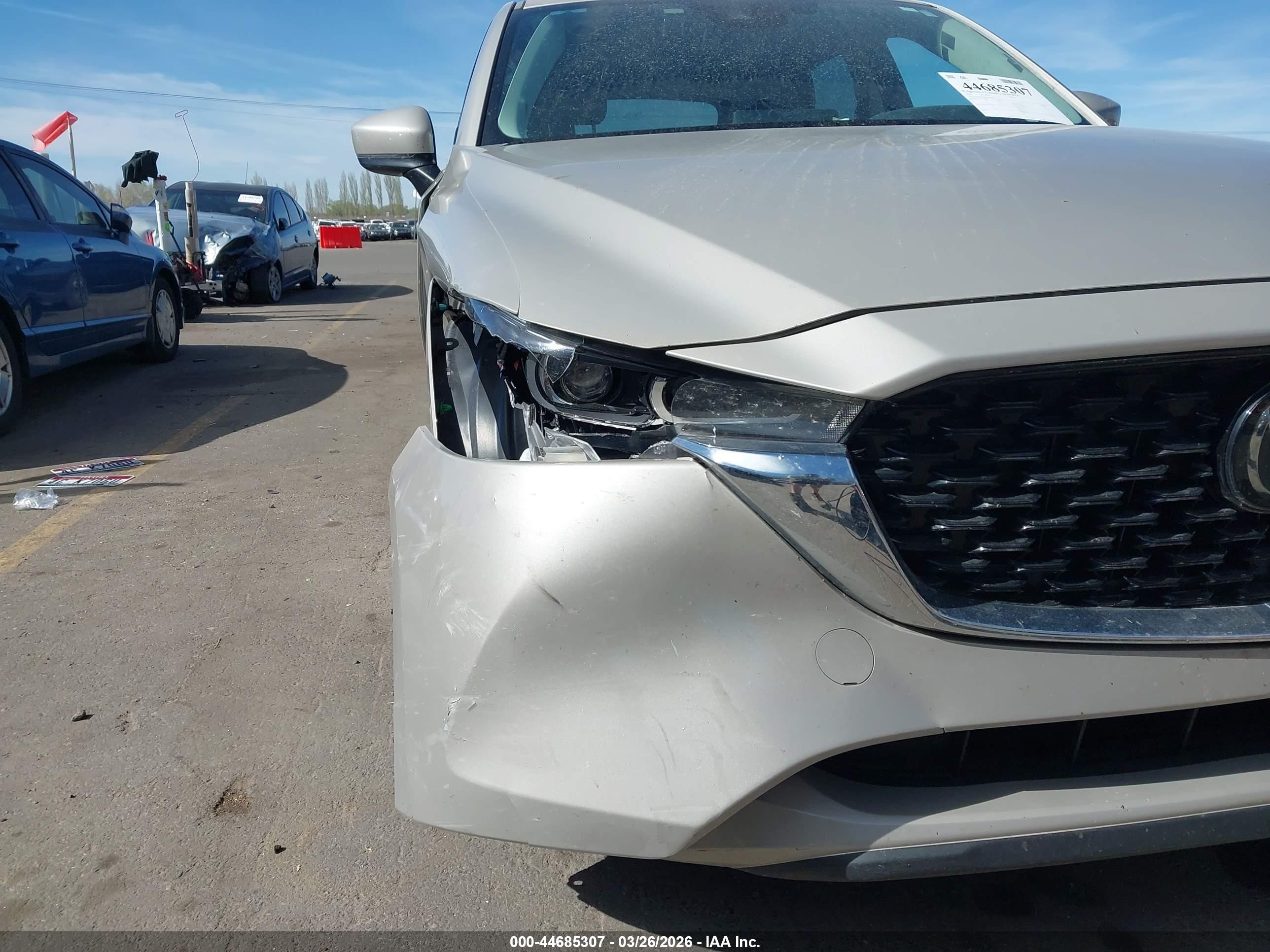 2024 Mazda CX-5 VIN JM3KFBBL6R0446183 IAAI salvage auction — Side, Rebuildable (Florida), sold $7,100 on 2026-07-02 (photo 6)