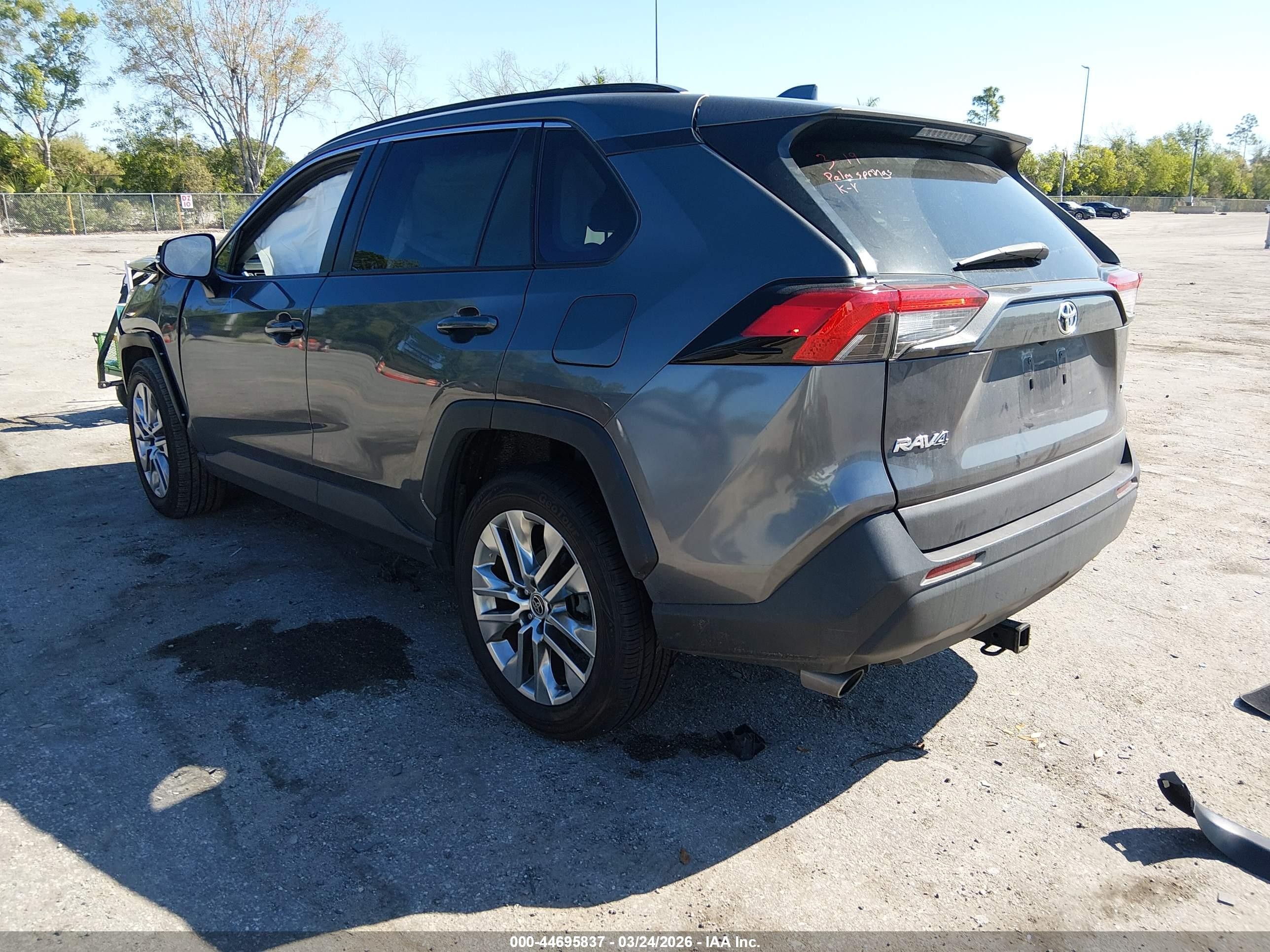 2021 Toyota RAV4 VIN 2T3C1RFV7MW170746 IAAI salvage auction — All Over, Certificate Of Destruction (Florida), sold $6,700 on 2026-07-09 (photo 3)
