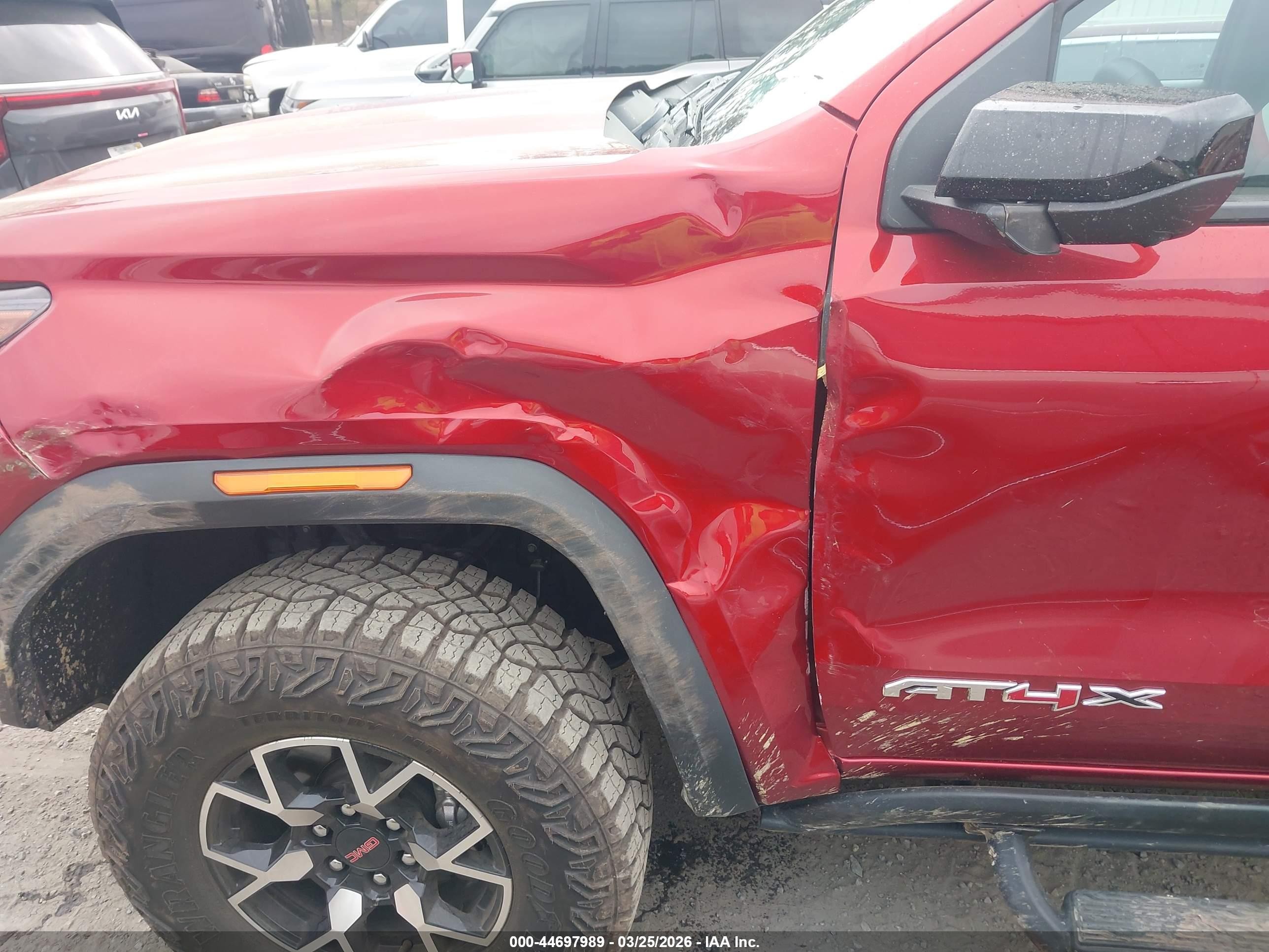 2024 Gmc Canyon VIN 1GTP6EEK9R1163354 IAAI salvage auction — Side, Salvage (Georgia), sold $14,100 on 2026-08-26 (photo 6)