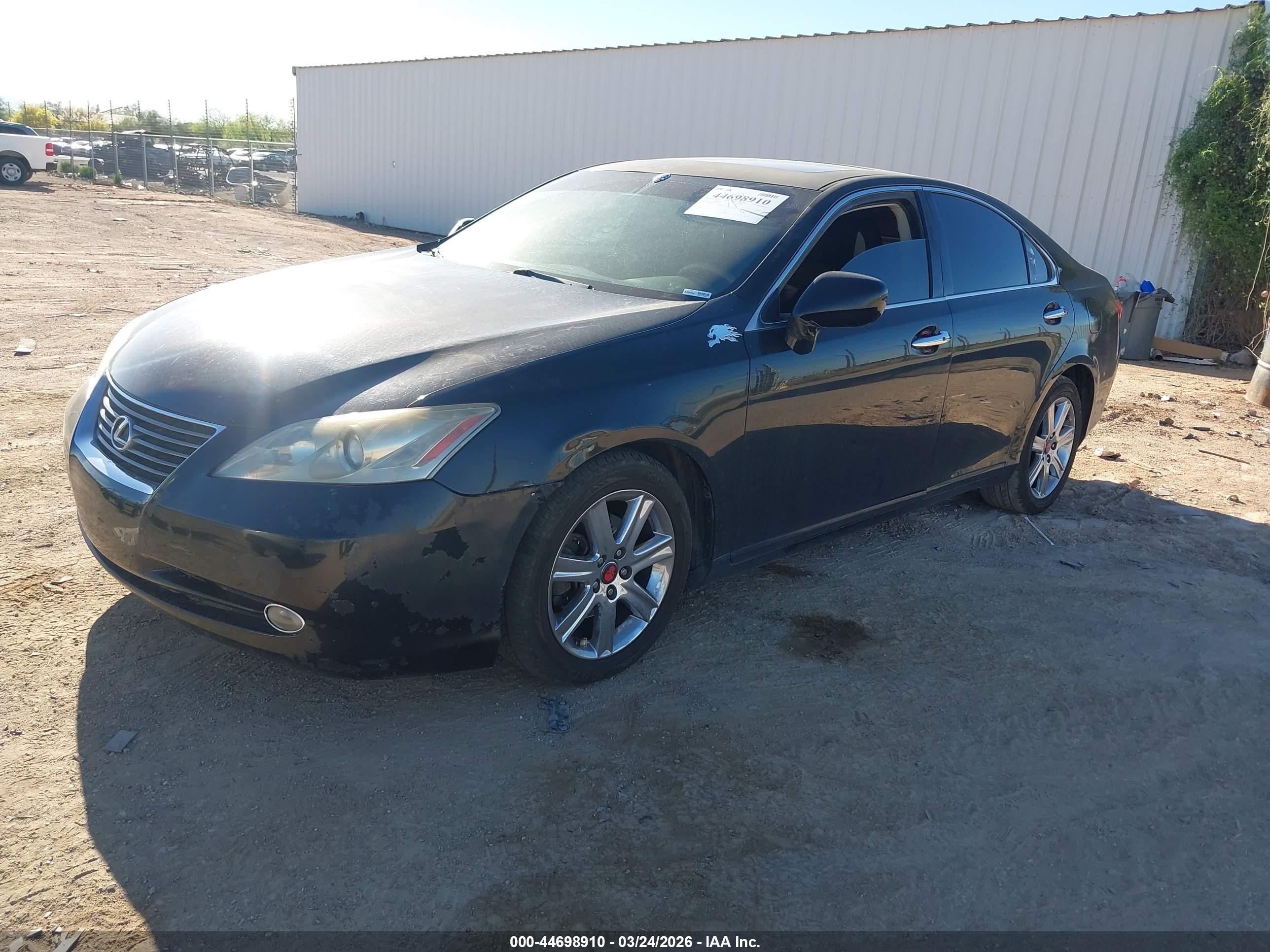 2007 Lexus ES VIN JTHBJ46G972011190 IAAI salvage auction — Normal Wear, Clear (Arizona), sold $850 on 2026-05-10 (photo 2)