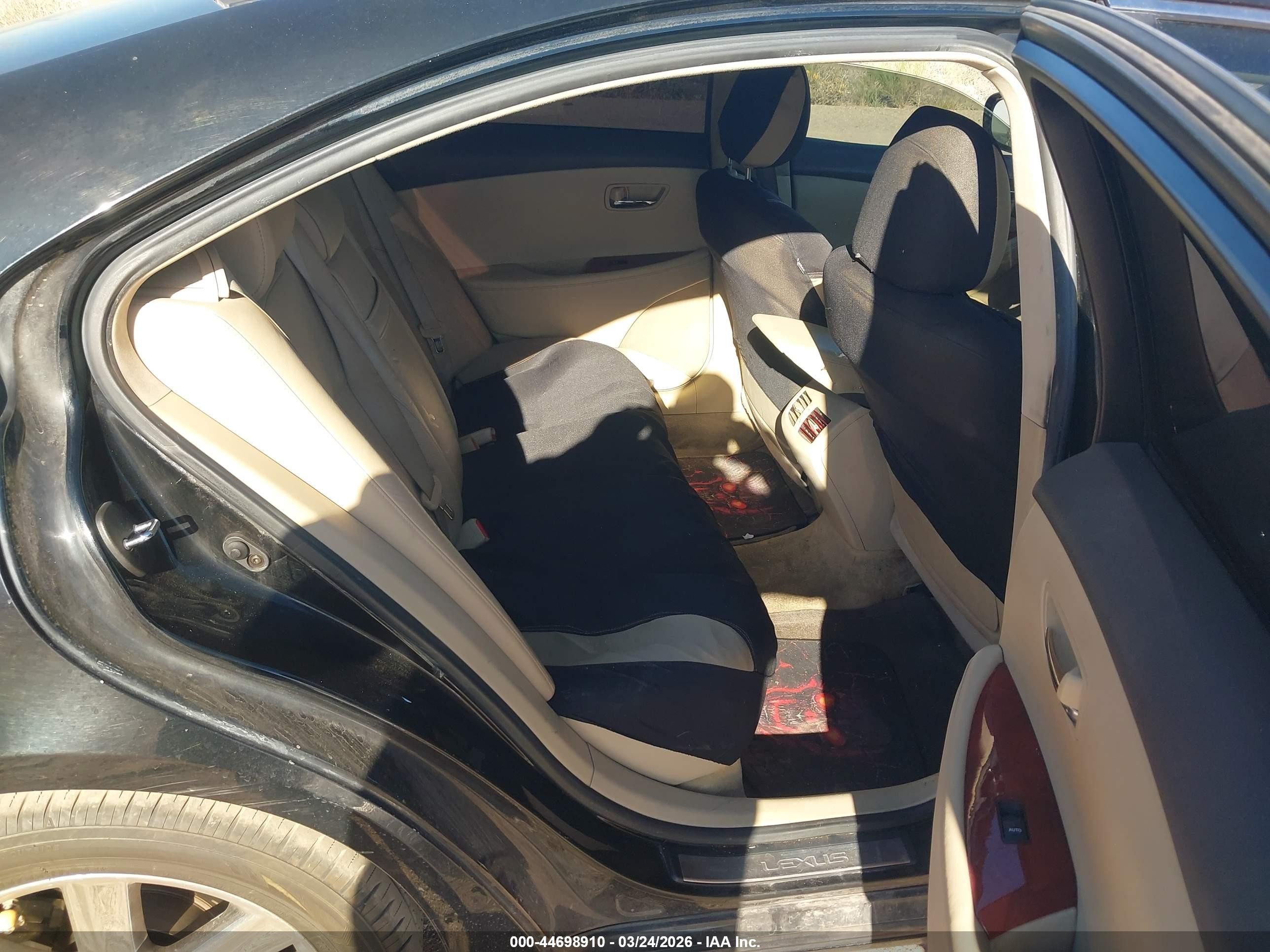 2007 Lexus ES 350 VIN JTHBJ46G972011190 IAAI salvage auction — Normal Wear, Clear (Arizona), sold $850 on 2026-05-10 (photo 8)