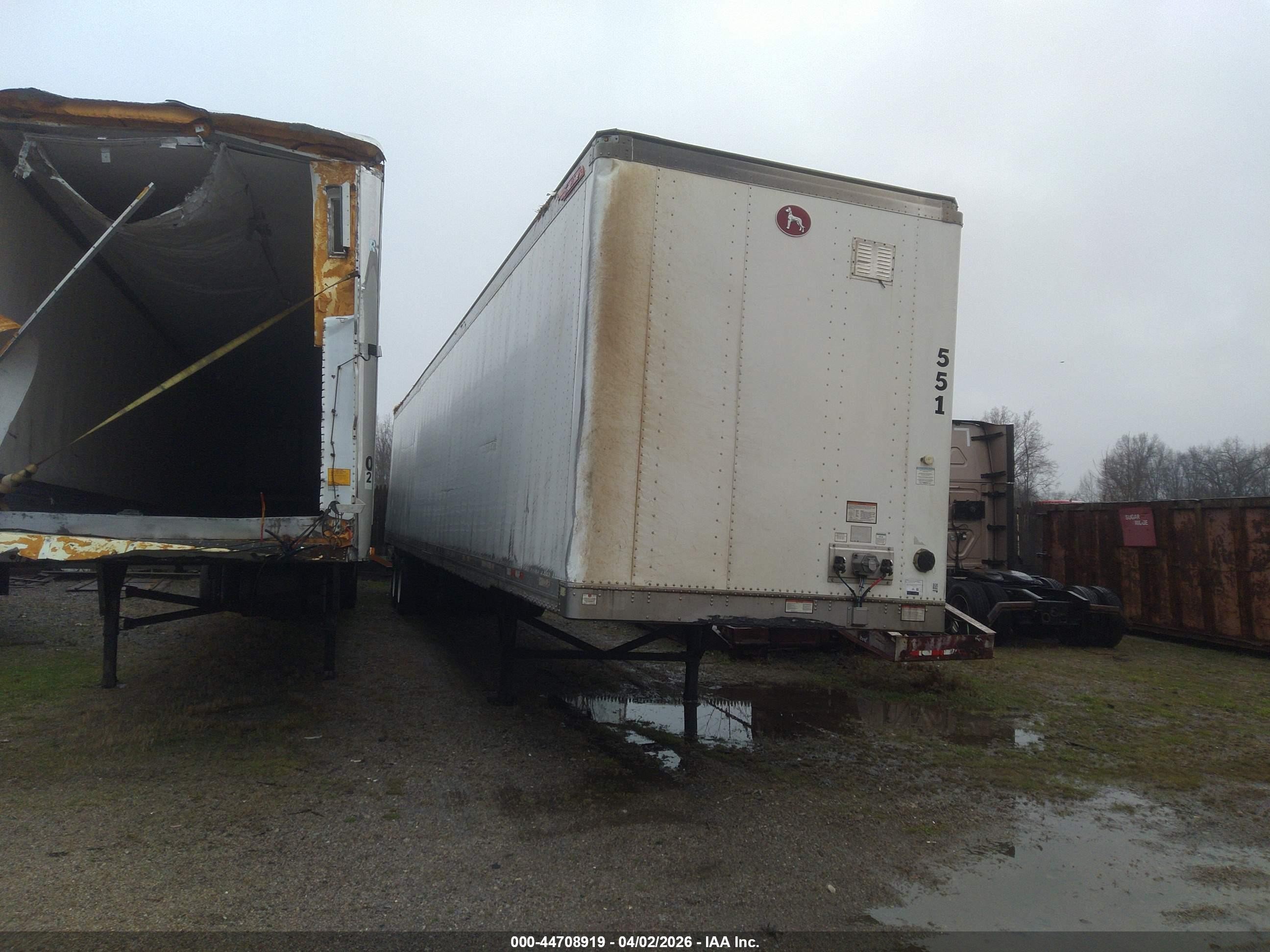 2017 Great Dane Trailers Unknown VIN 1GRAA0623HT613997 IAAI salvage auction — Rollover, Salvage (Ohio), sold $525 on 2026-09-09 (photo 1)