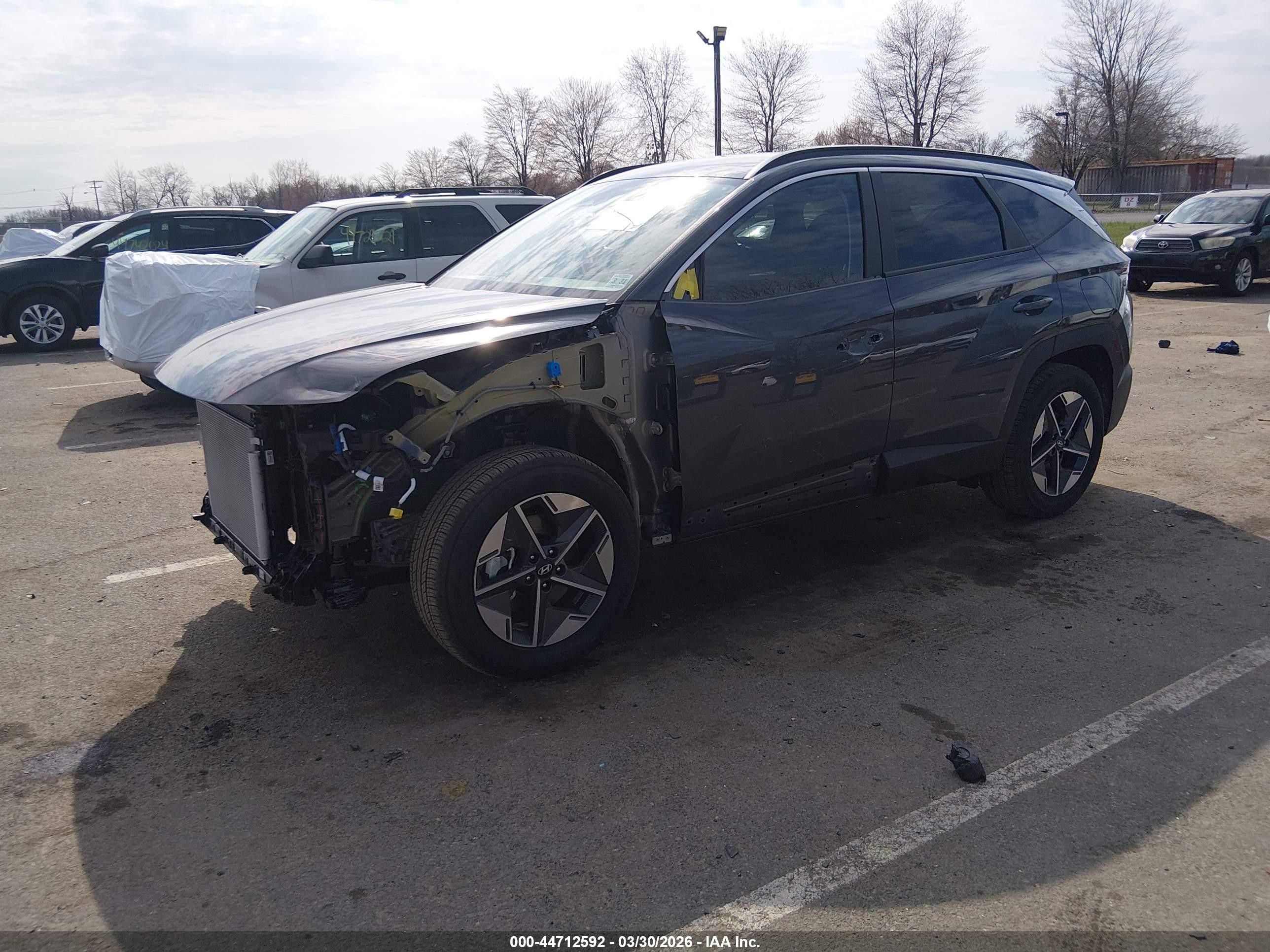 2026 Hyundai Tucson VIN 5NMJBCDE4TH691351 IAAI salvage auction — Front End, Salvage (New Jersey), sold $8,300 on 2026-09-08 (photo 2)