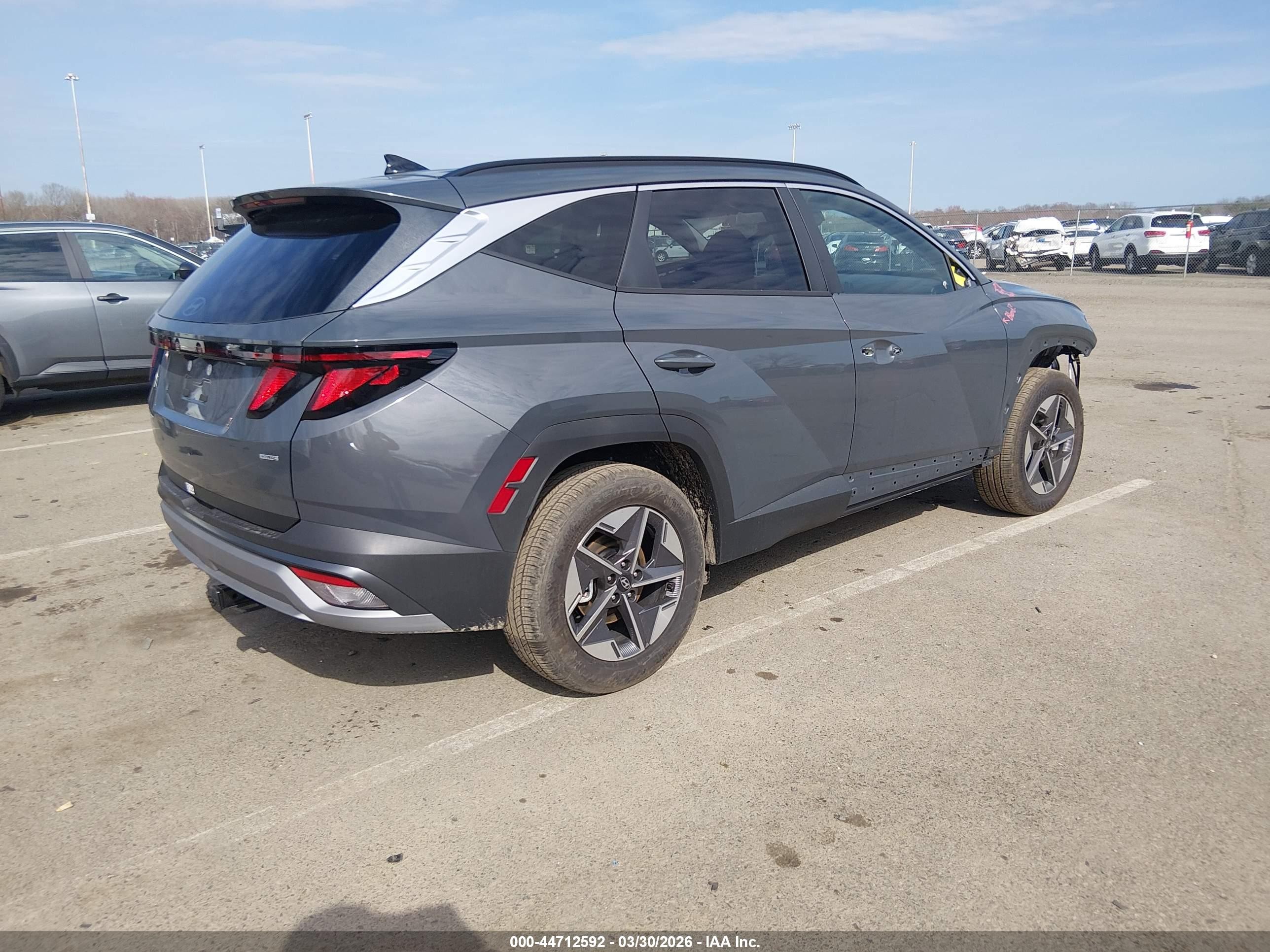 2026 Hyundai Tucson VIN 5NMJBCDE4TH691351 IAAI salvage auction — Front End, Salvage (New Jersey), sold $8,300 on 2026-09-08 (photo 4)