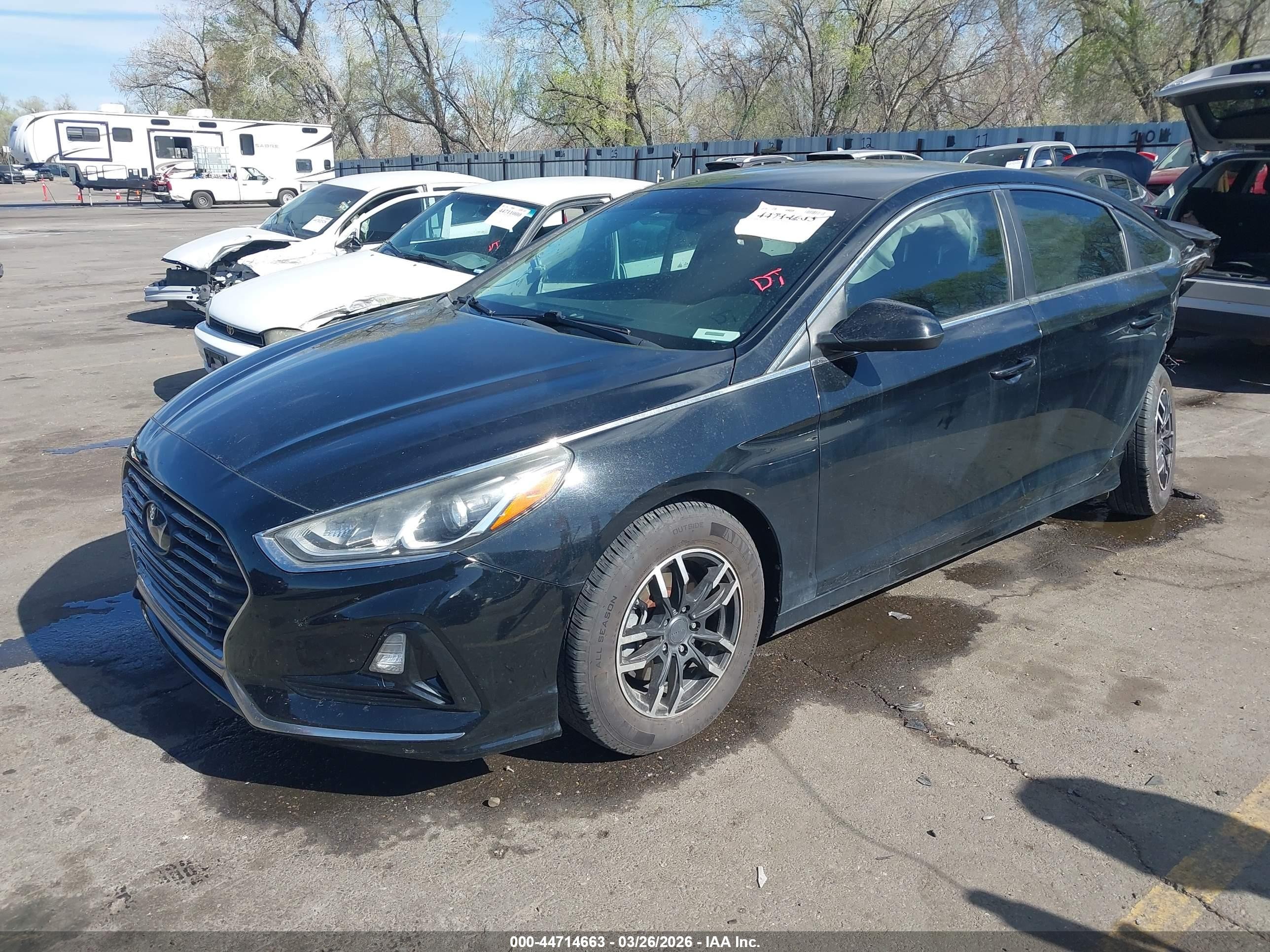 2018 Hyundai Sonata VIN 5NPE24AF6JH620351 IAAI salvage auction — Rear End, Salvage (Utah), sold $1,100 on 2026-07-09 (photo 2)