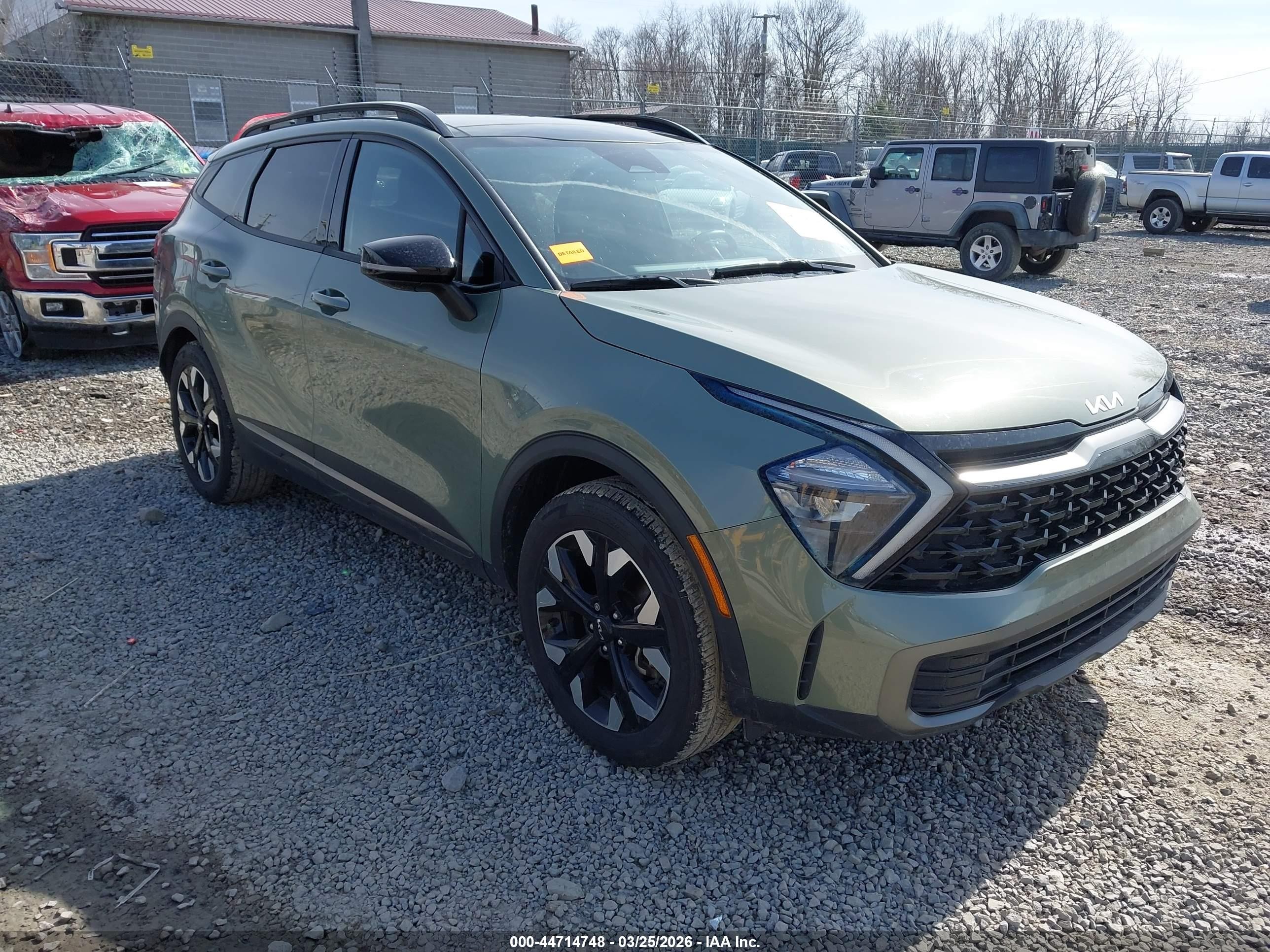2023 Kia Sportage VIN 5XYK6CAF3PG113716 — IAAI salvage auction photo
