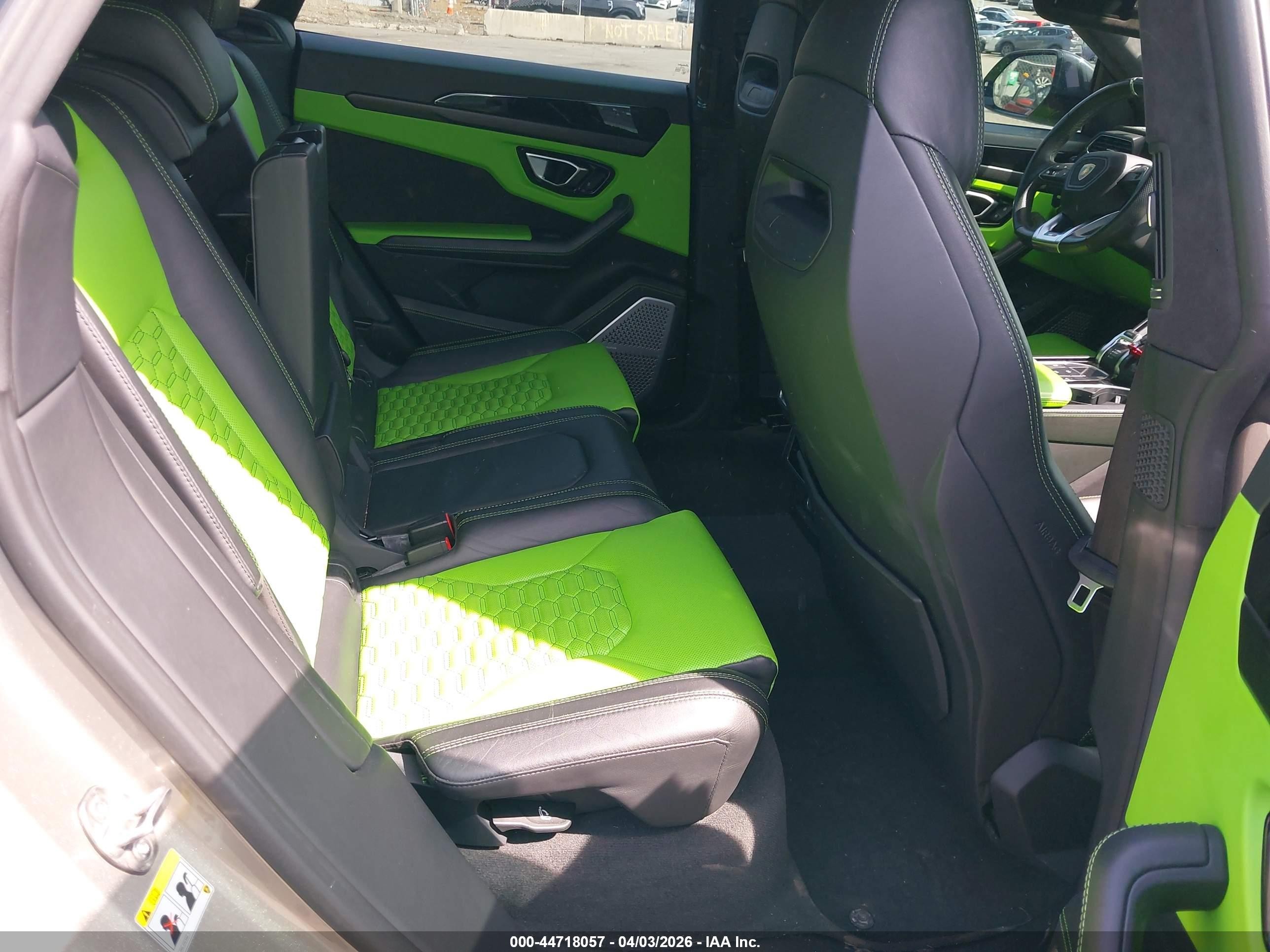 2022 Lamborghini Urus VIN ZPBUA1ZL7NLA16521 IAAI salvage auction — Front End, Mv-907A (New York), sold $98,250 on 2026-06-30 (photo 8)