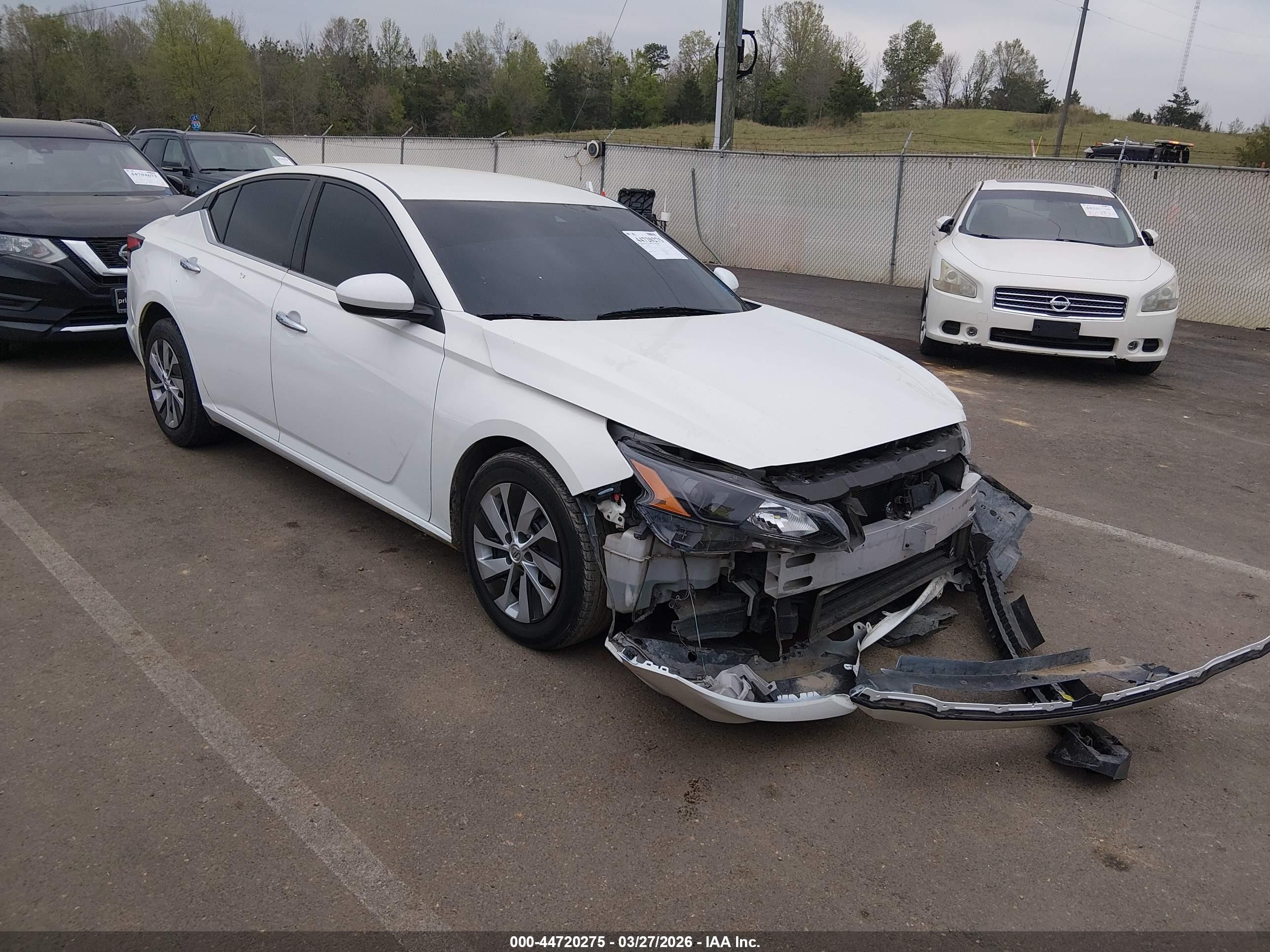 2022 Nissan Altima VIN 1N4BL4BV4NN357309 IAAI salvage auction — Front End, Salvage (Mississippi), sold $3,000 on 2026-07-12 (photo 1)