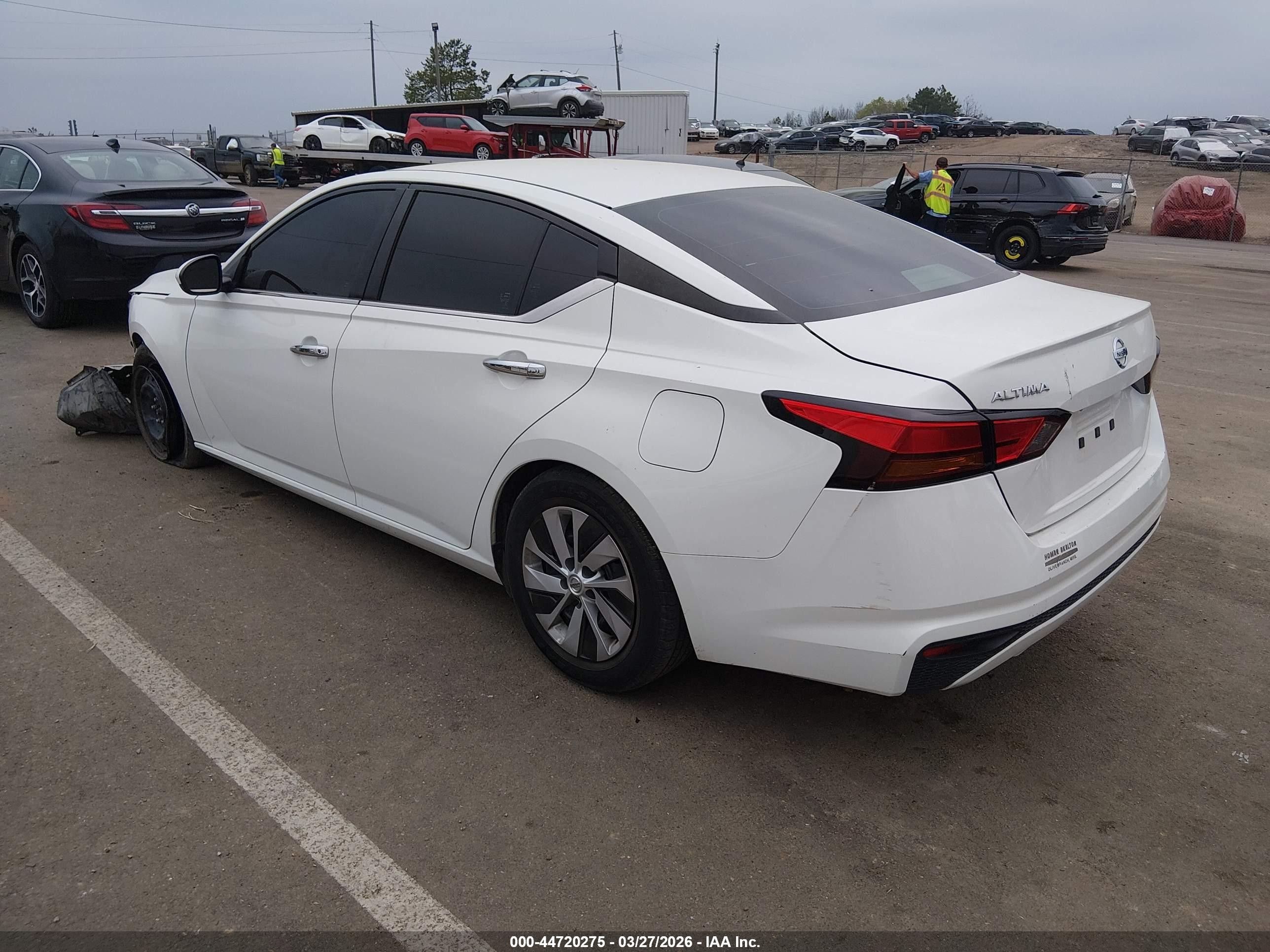 2022 Nissan Altima VIN 1N4BL4BV4NN357309 IAAI salvage auction — Front End, Salvage (Mississippi), sold $3,000 on 2026-07-12 (photo 3)