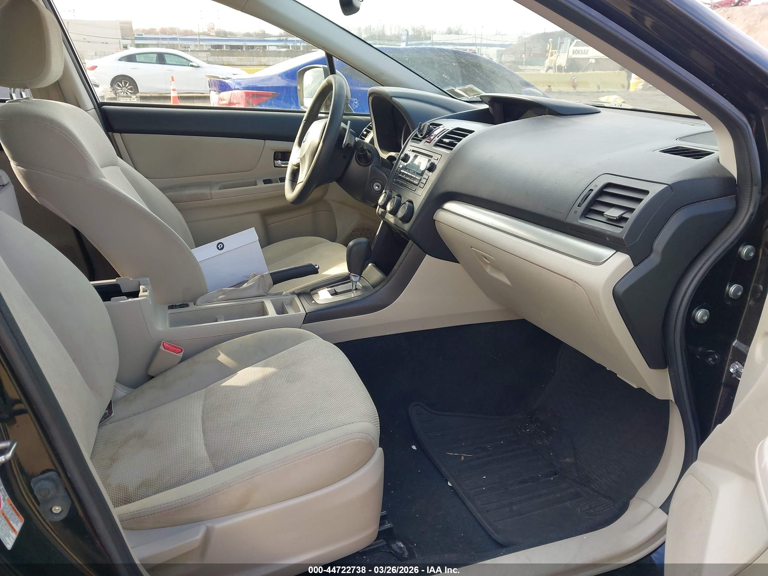 2014 Subaru Xv VIN JF2GPAVC1EH332977 IAAI salvage auction — Normal Wear, Clear (New York), sold $2,950 on 2026-10-13 (photo 5)