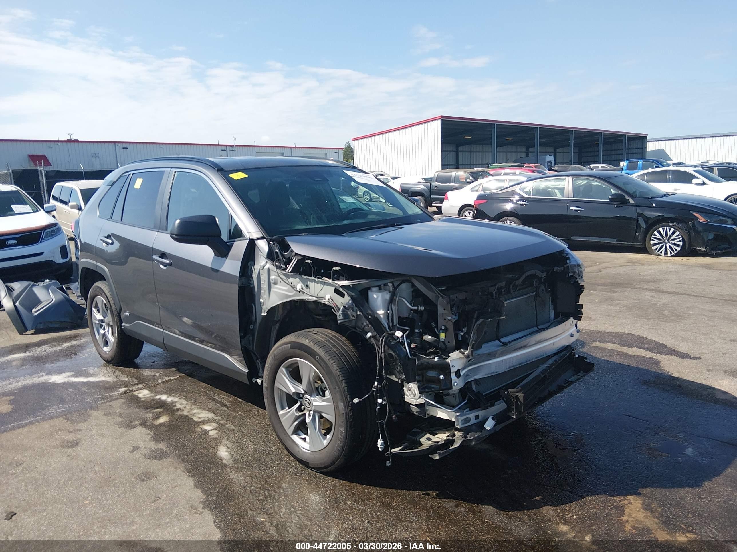 2024 Toyota RAV4 Hybrid VIN 4T3LWRFV6RU162954 — IAAI salvage auction photo