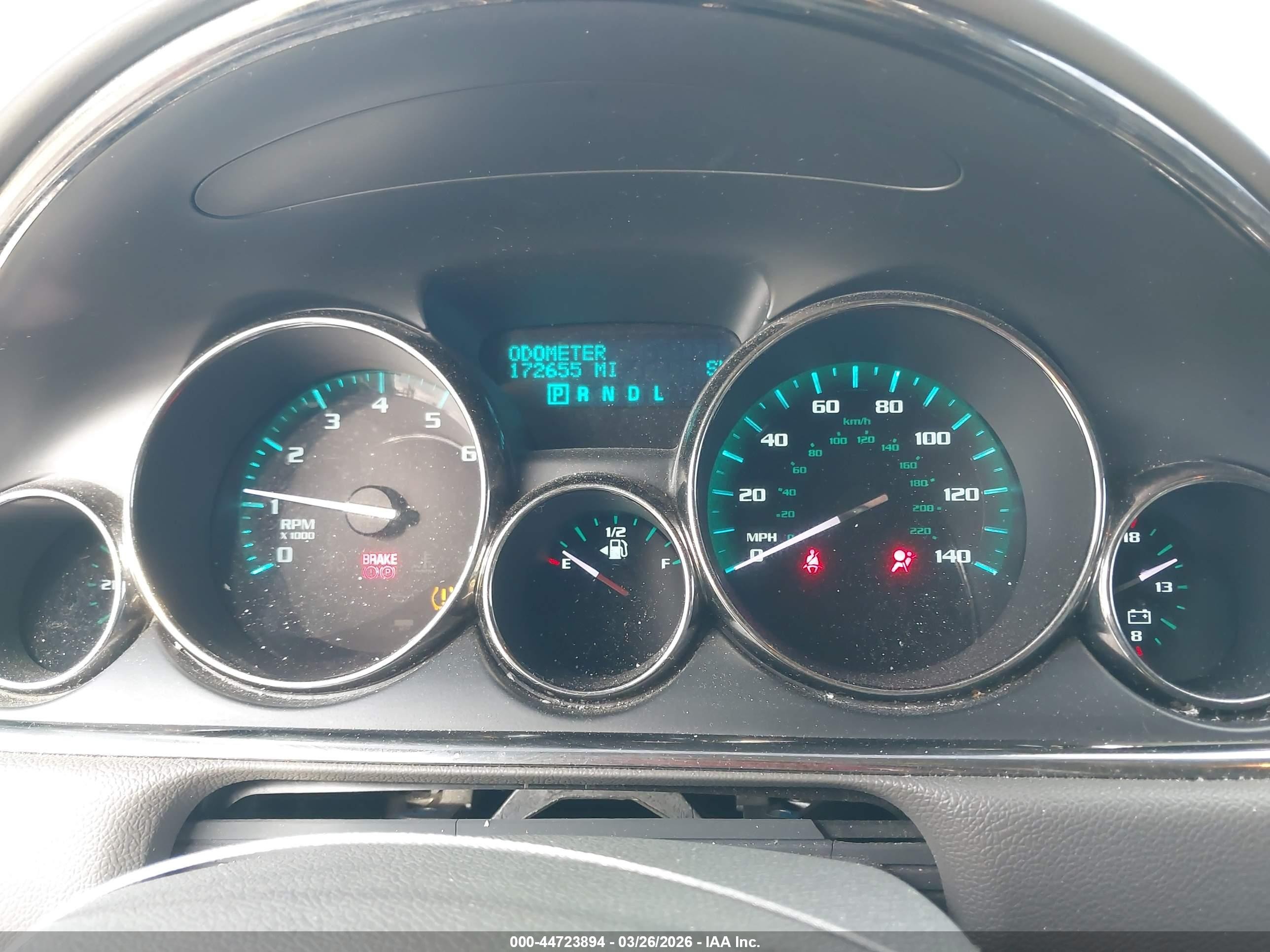 2014 Buick Enclave VIN 5GAKRBKD8EJ256982 IAAI salvage auction — Side, Salvage (Florida), sold $1,200 on 2026-05-05 (photo 7)