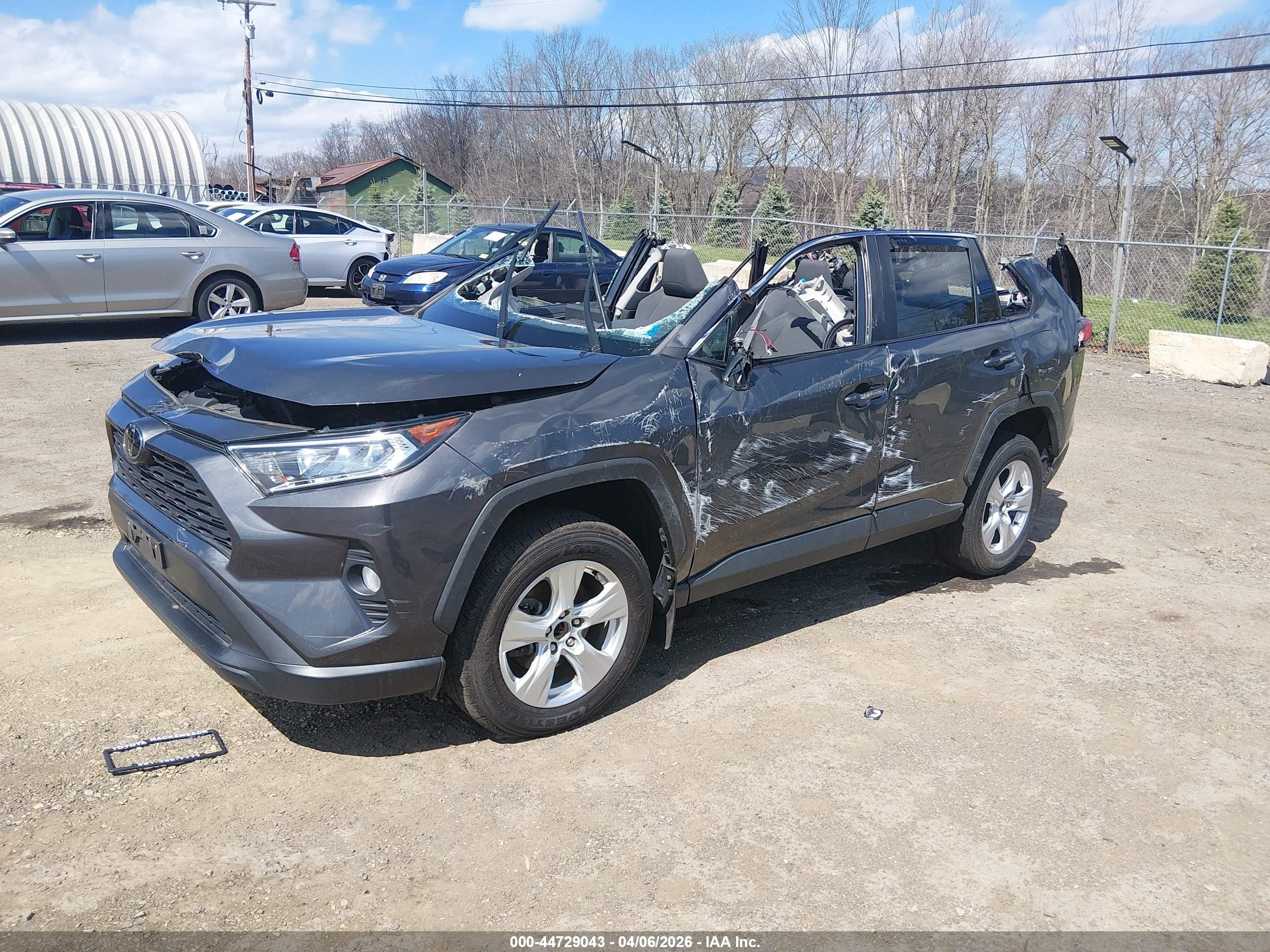 2020 Toyota RAV4 VIN 2T3P1RFV1LW104189 IAAI salvage auction — Rollover, Salvage (Idaho), sold $2,150 on 2026-07-10 (photo 2)