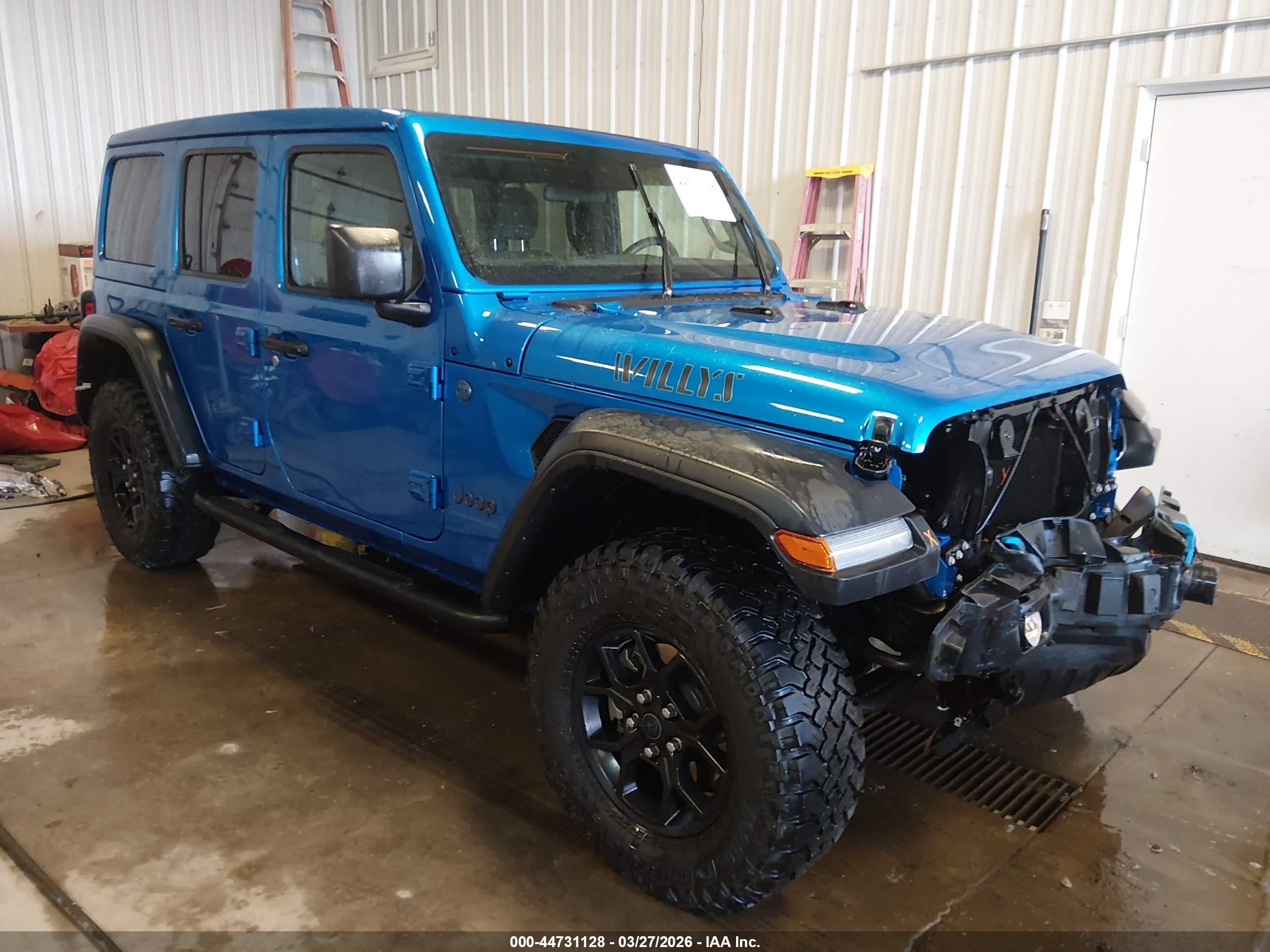 2024 Jeep Wrangler VIN 1C4RJXN65RW194156 — IAAI salvage auction photo