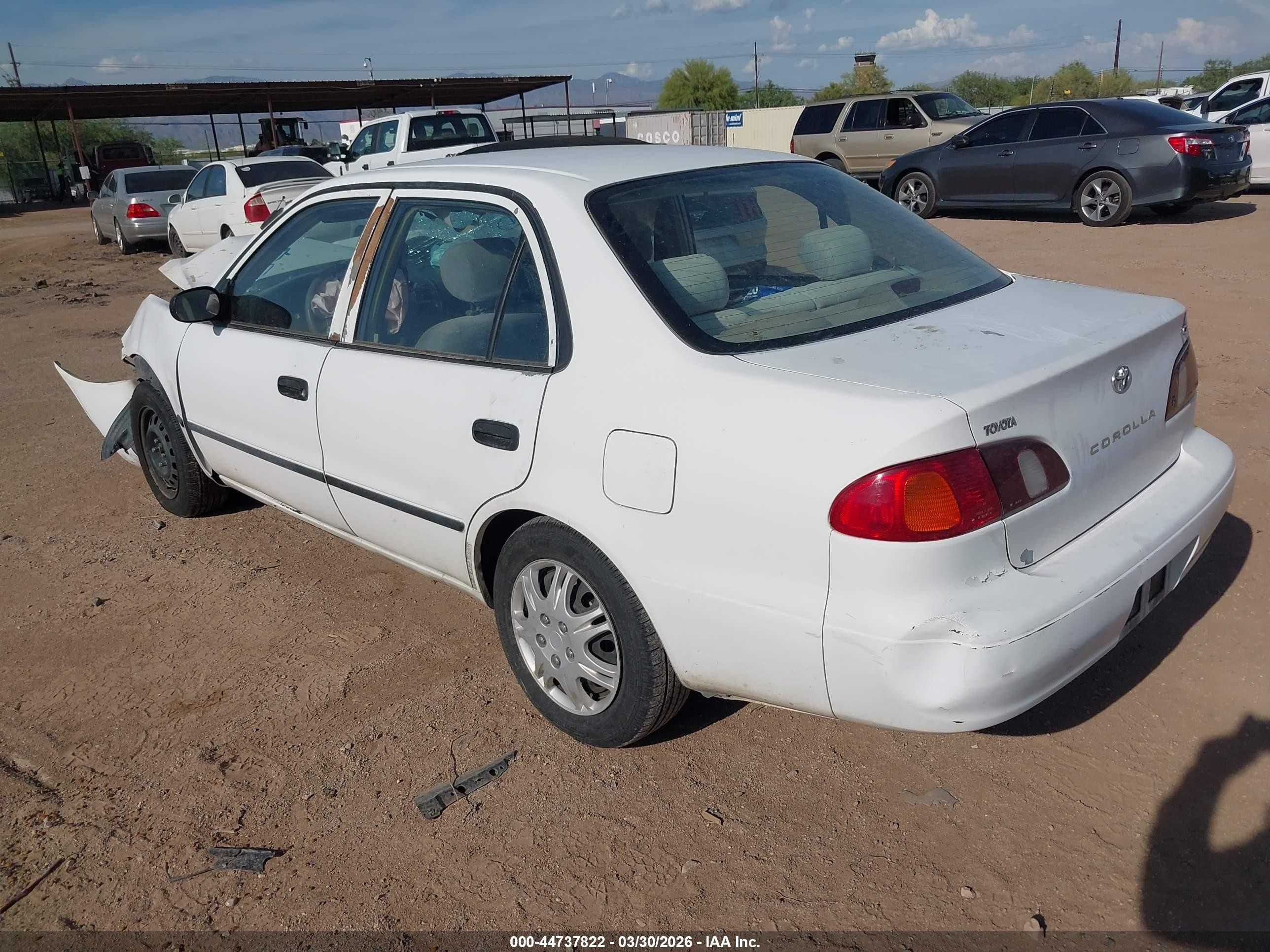 1999 Toyota Corolla VIN 1NXBR12E6XZ177583 IAAI salvage auction — Front End, Salvage (Arizona), sold $200 on 2026-06-01 (photo 3)