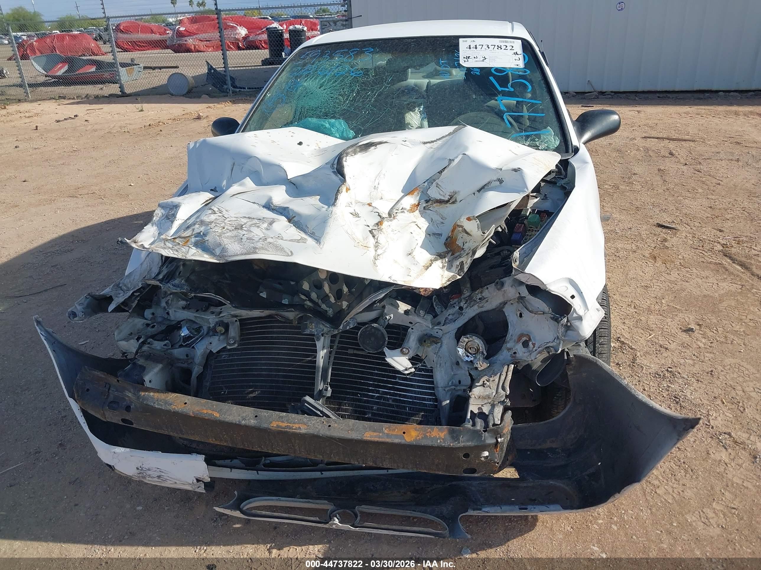 1999 Toyota Corolla VIN 1NXBR12E6XZ177583 IAAI salvage auction — Front End, Salvage (Arizona), sold $200 on 2026-06-01 (photo 6)