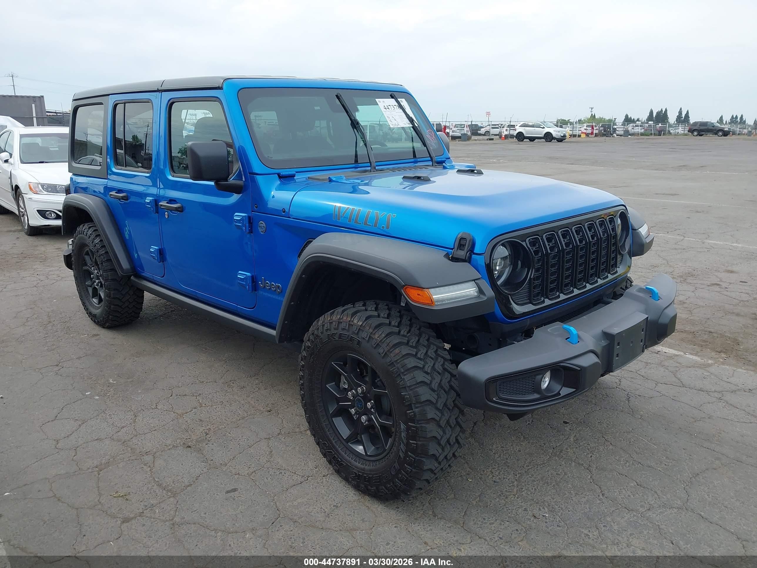 2024 Jeep Wrangler VIN 1C4RJXN61RW356557 — IAAI salvage auction photo