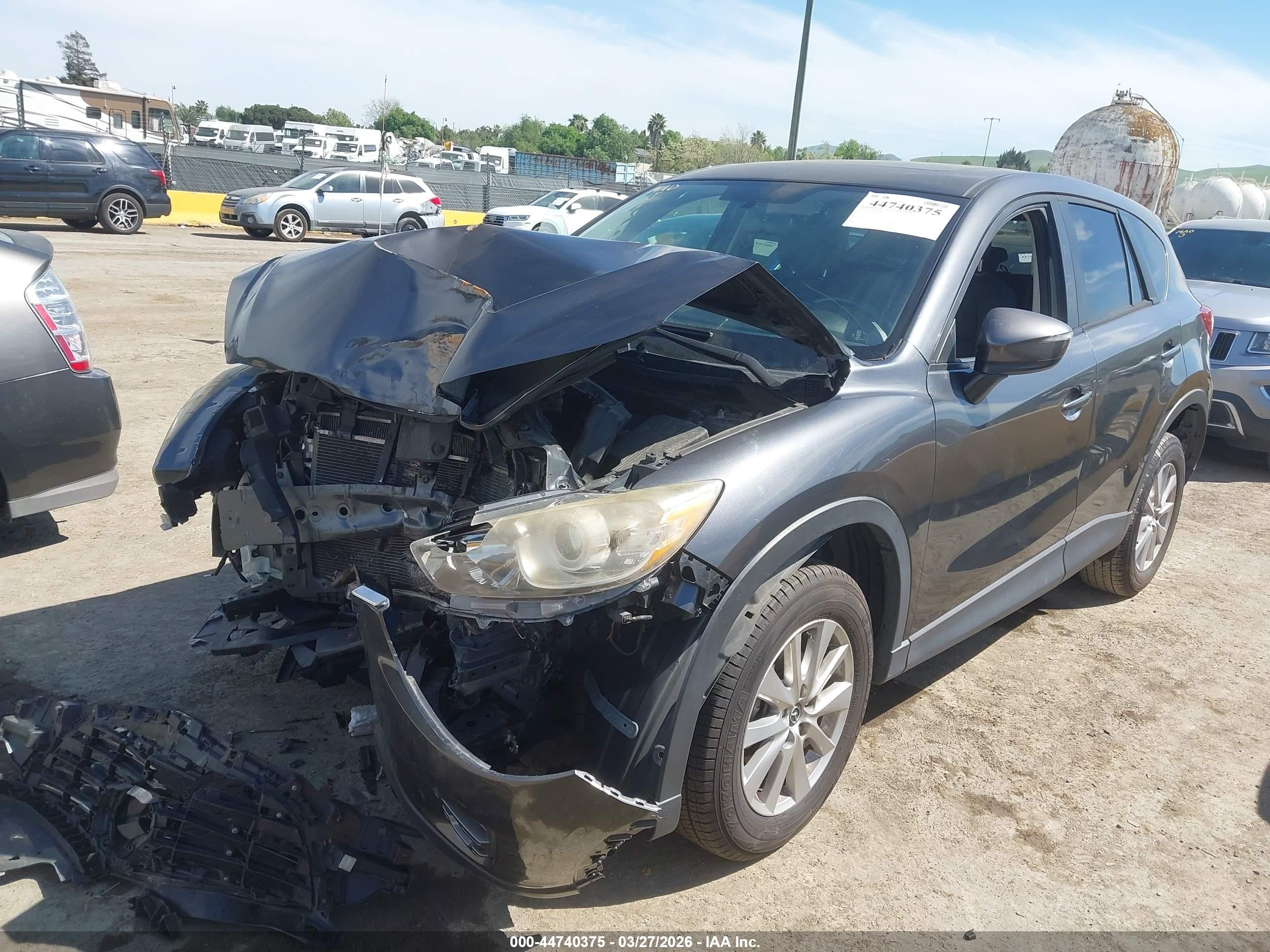 2016 Mazda CX-5 VIN JM3KE2CY2G0676202 IAAI salvage auction — Front End, Salvage (Texas), sold $550 on 2026-07-09 (photo 2)