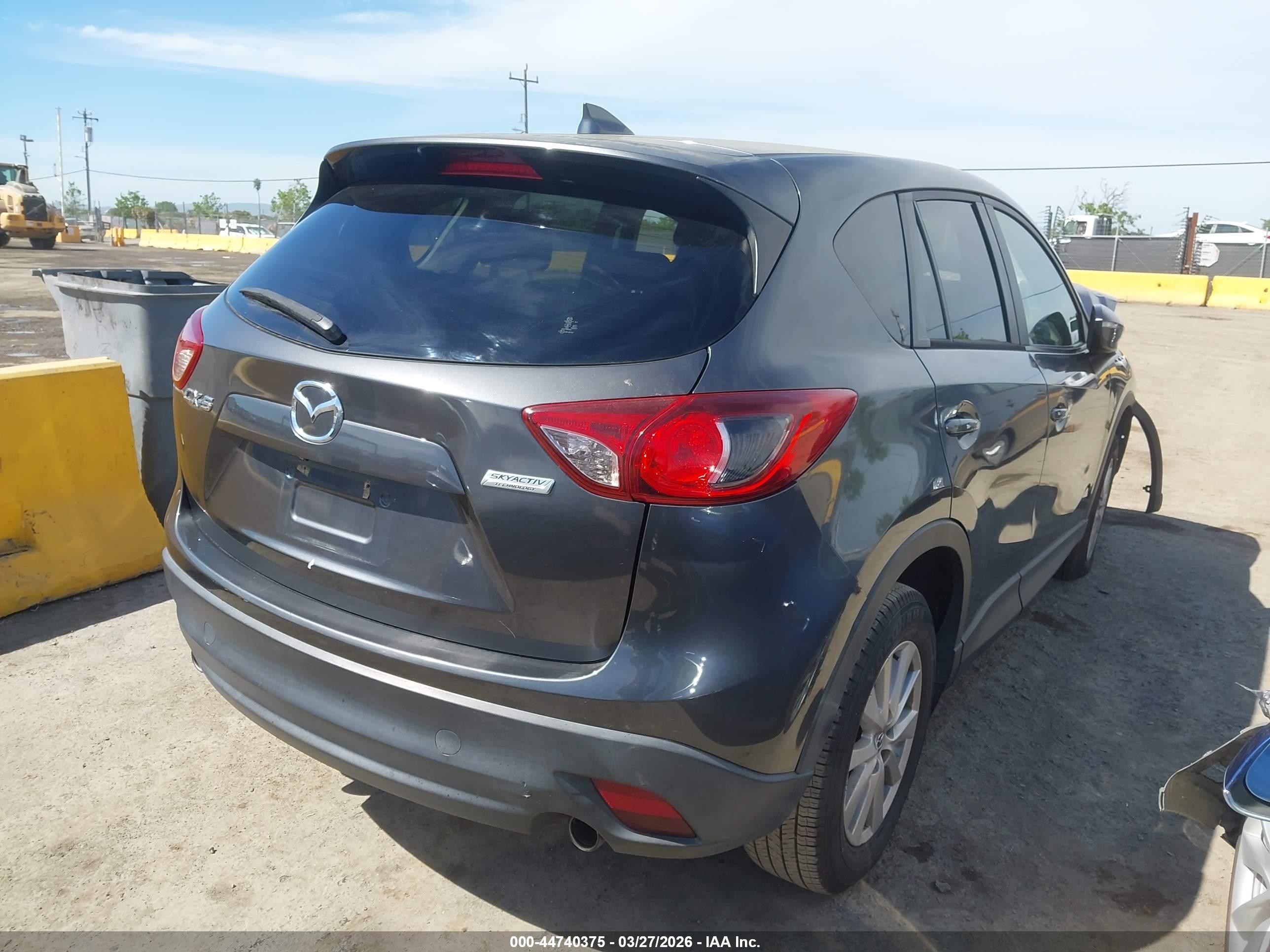 2016 Mazda CX-5 VIN JM3KE2CY2G0676202 IAAI salvage auction — Front End, Salvage (Texas), sold $550 on 2026-07-09 (photo 4)