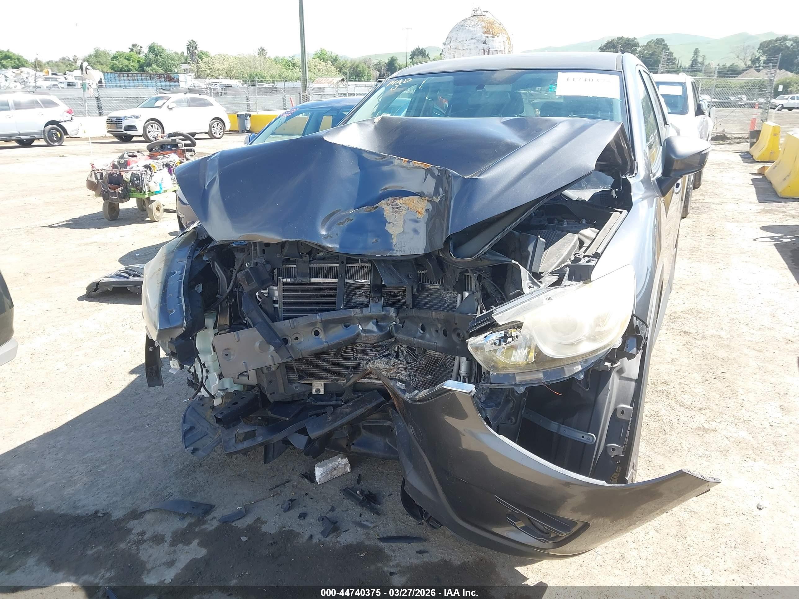 2016 Mazda CX-5 VIN JM3KE2CY2G0676202 IAAI salvage auction — Front End, Salvage (Texas), sold $550 on 2026-07-09 (photo 6)