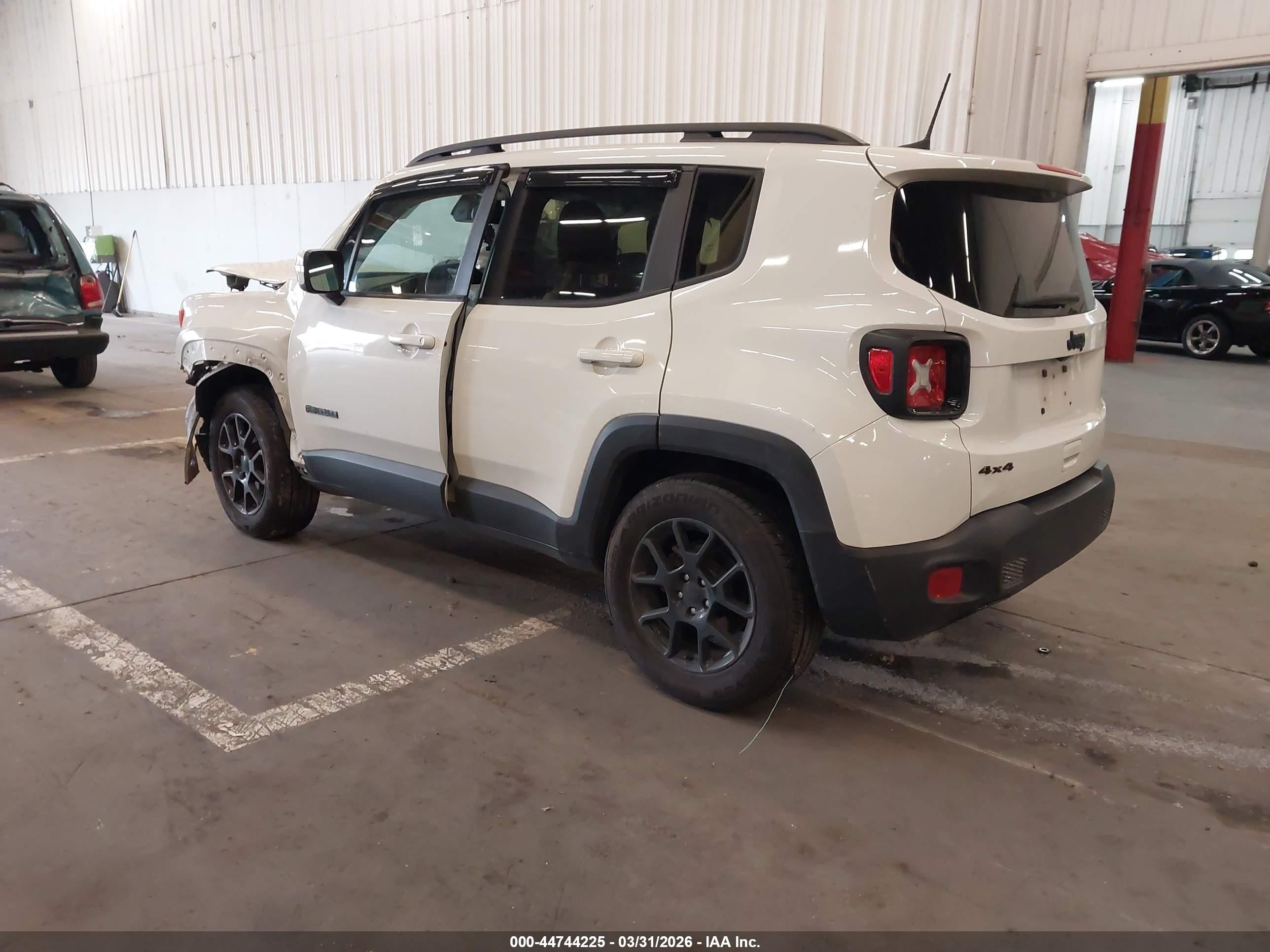 2019 Jeep Renegade VIN ZACNJBBB7KPK68986 IAAI salvage auction — Front End, Salvage (Utah), sold $275 on 2026-07-09 (photo 3)