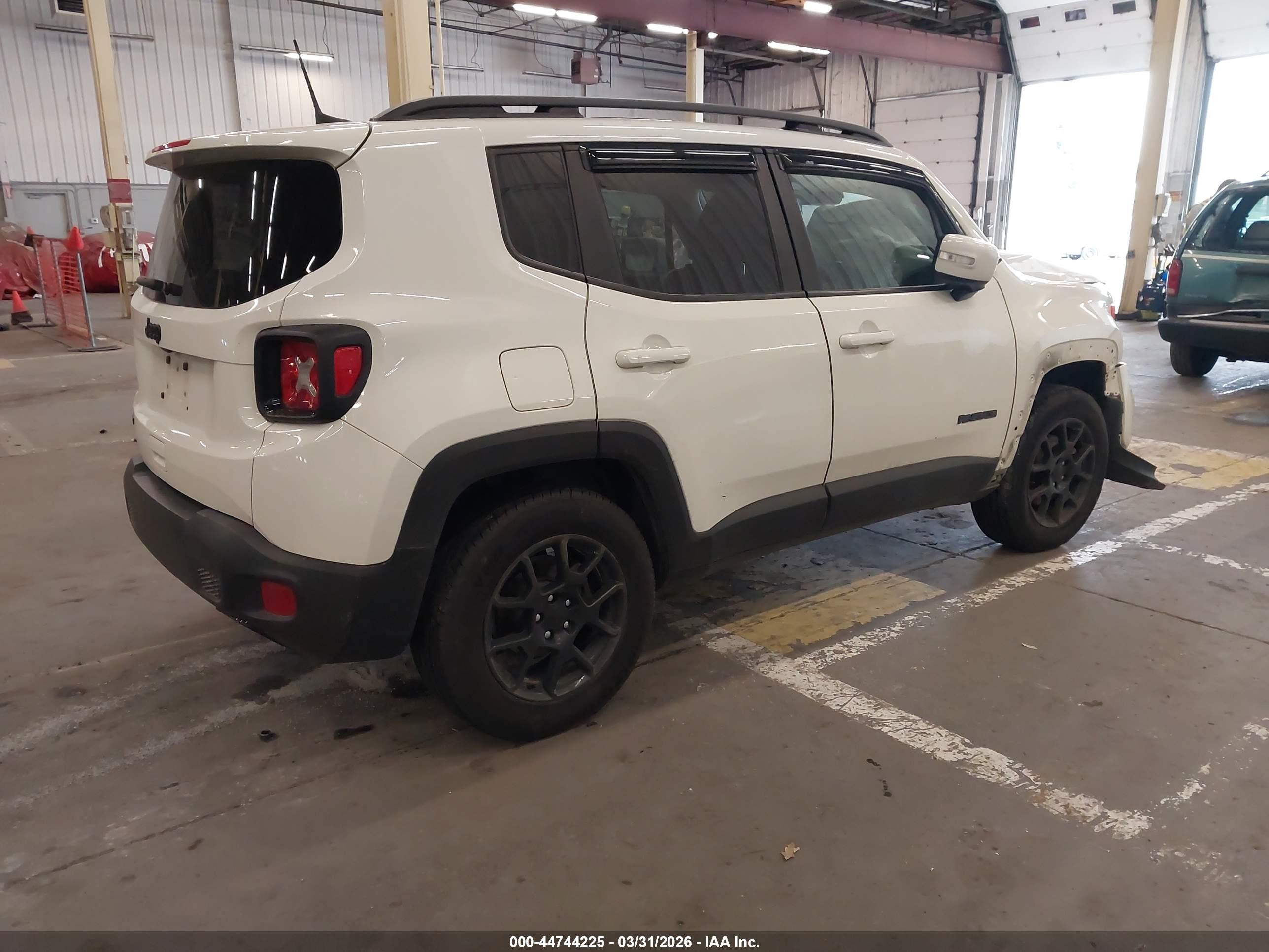 2019 Jeep Renegade VIN ZACNJBBB7KPK68986 IAAI salvage auction — Front End, Salvage (Utah), sold $275 on 2026-07-09 (photo 4)