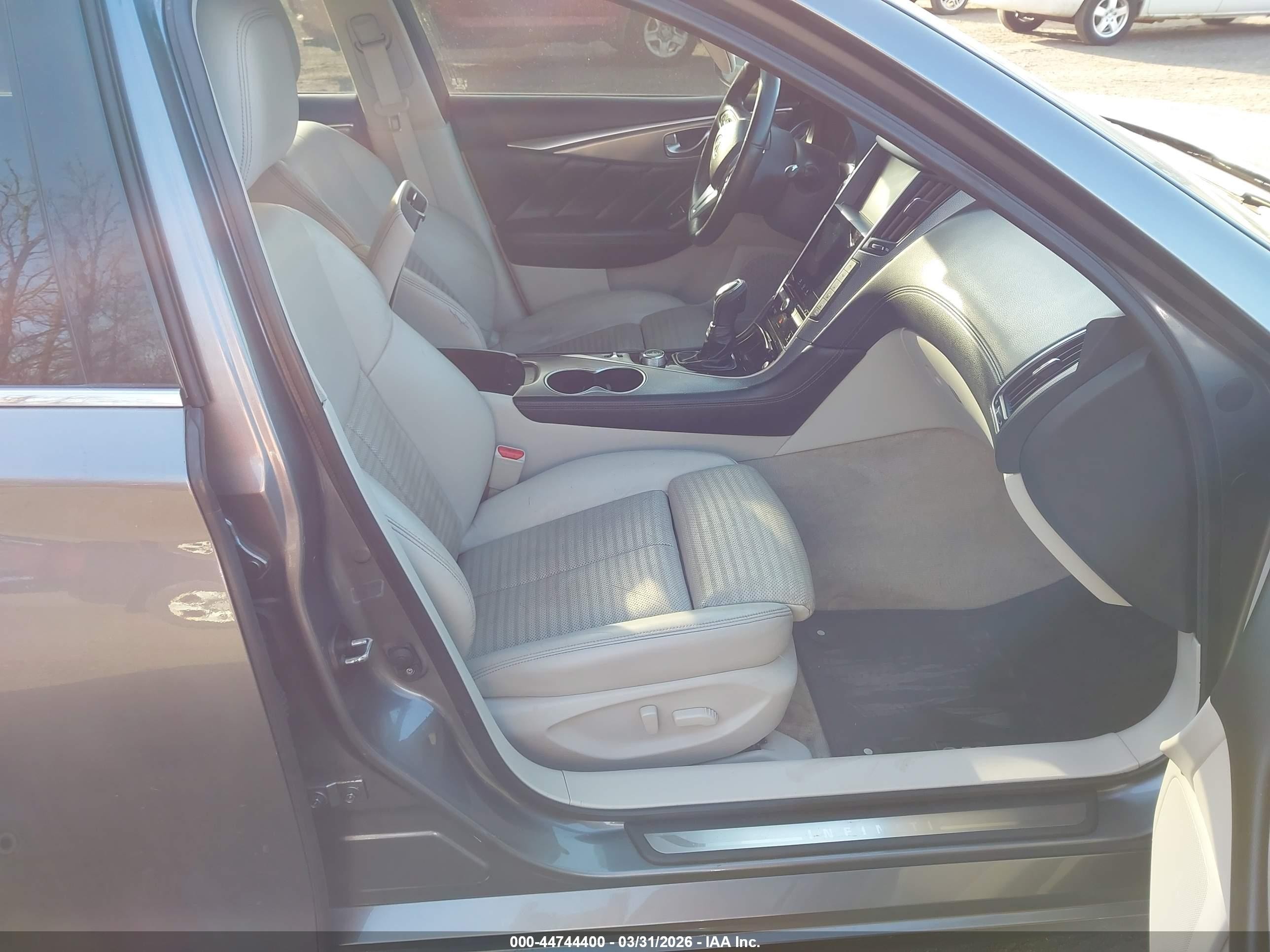 2018 Infiniti Q50 VIN JN1EV7AR6JM441867 IAAI salvage auction — Front End, Salvage - Greater Than 75% (Maryland), sold $5,500 on 2026-09-13 (photo 5)