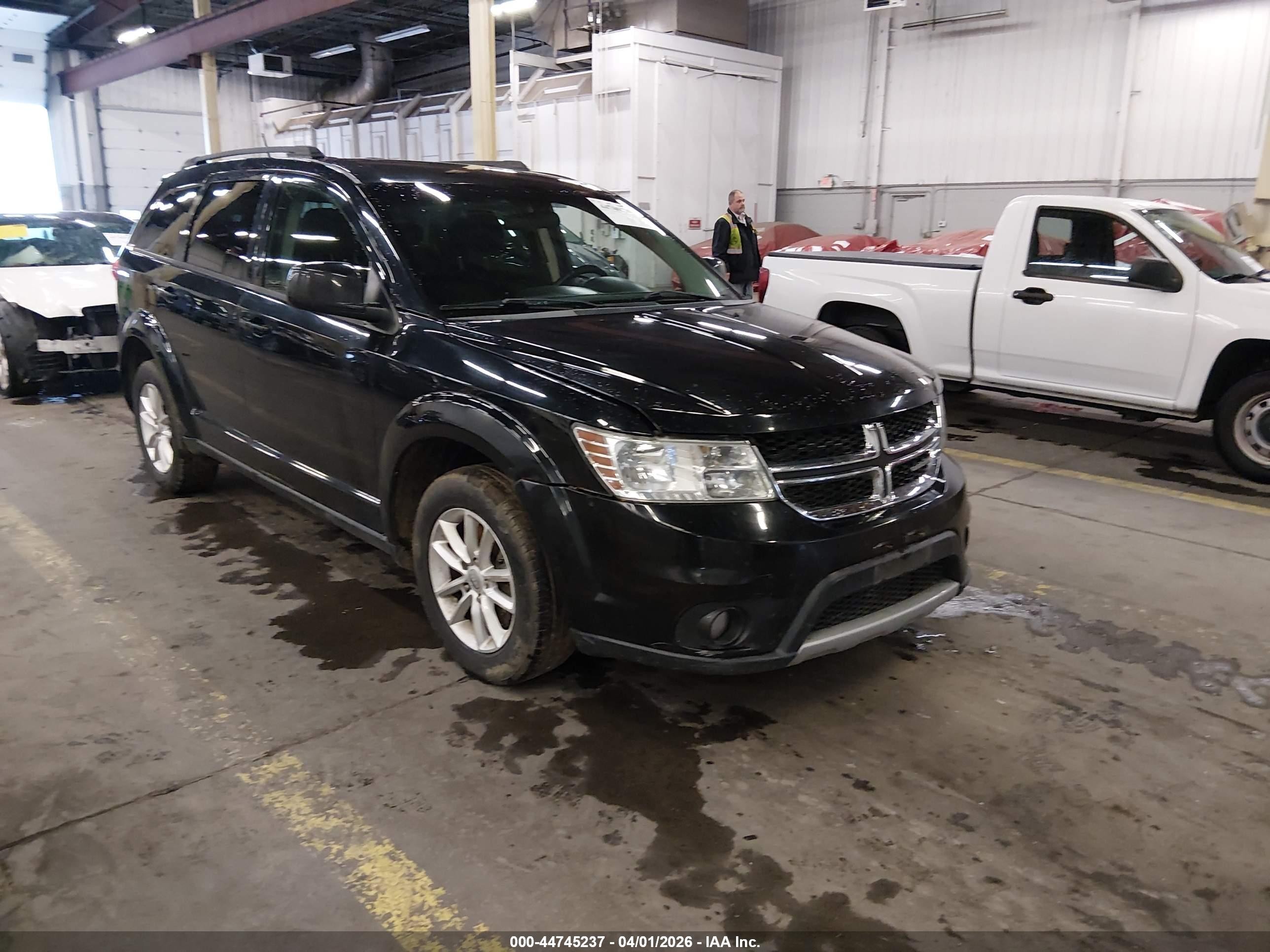 2015 Dodge Journey VIN 3C4PDDBGXFT755608 IAAI salvage auction — Water/Flood, Salvage (Oregon), sold $100 on 2026-07-09 (photo 1)
