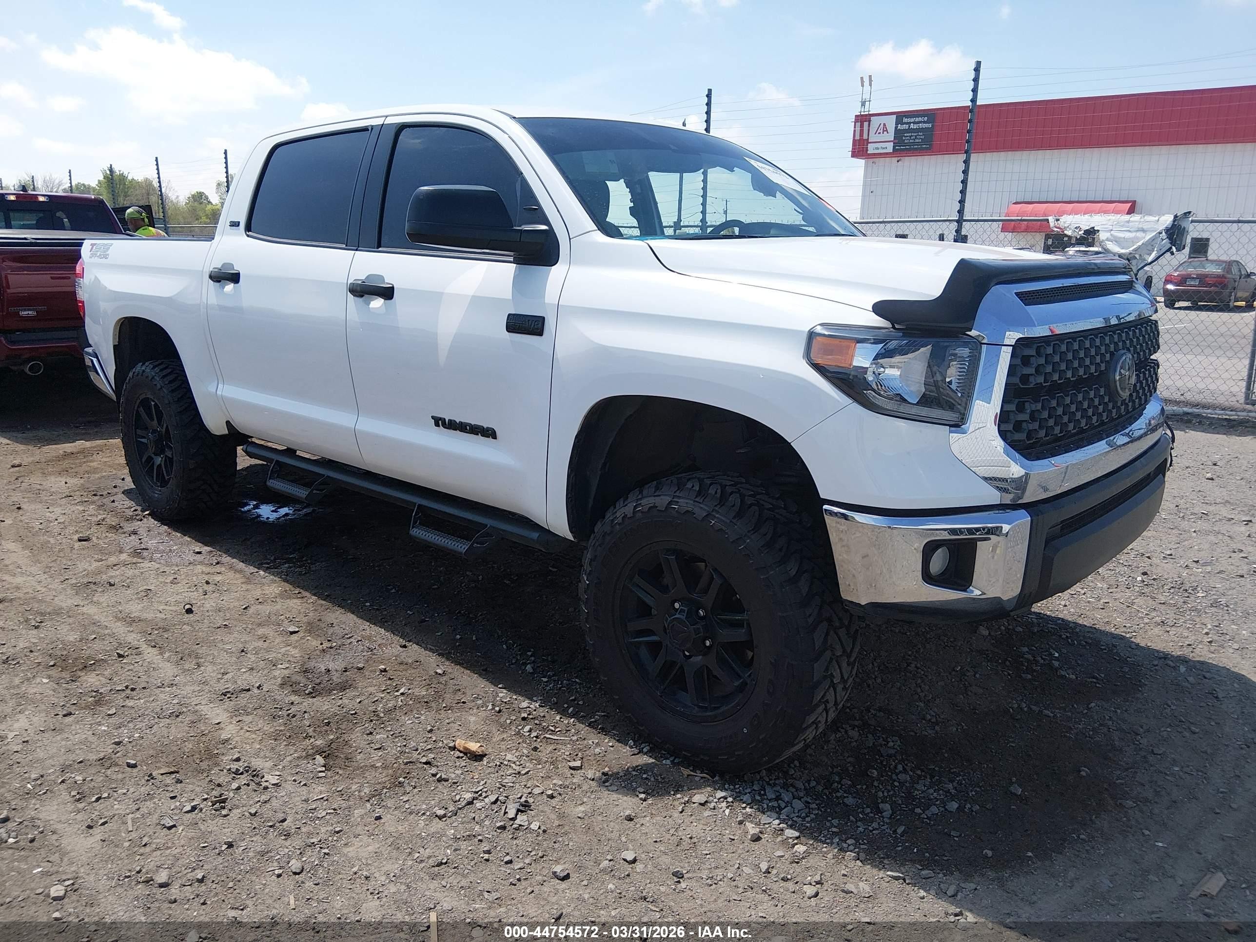 2021 Toyota Tundra VIN 5TFDY5F13MX012292 — IAAI salvage auction photo