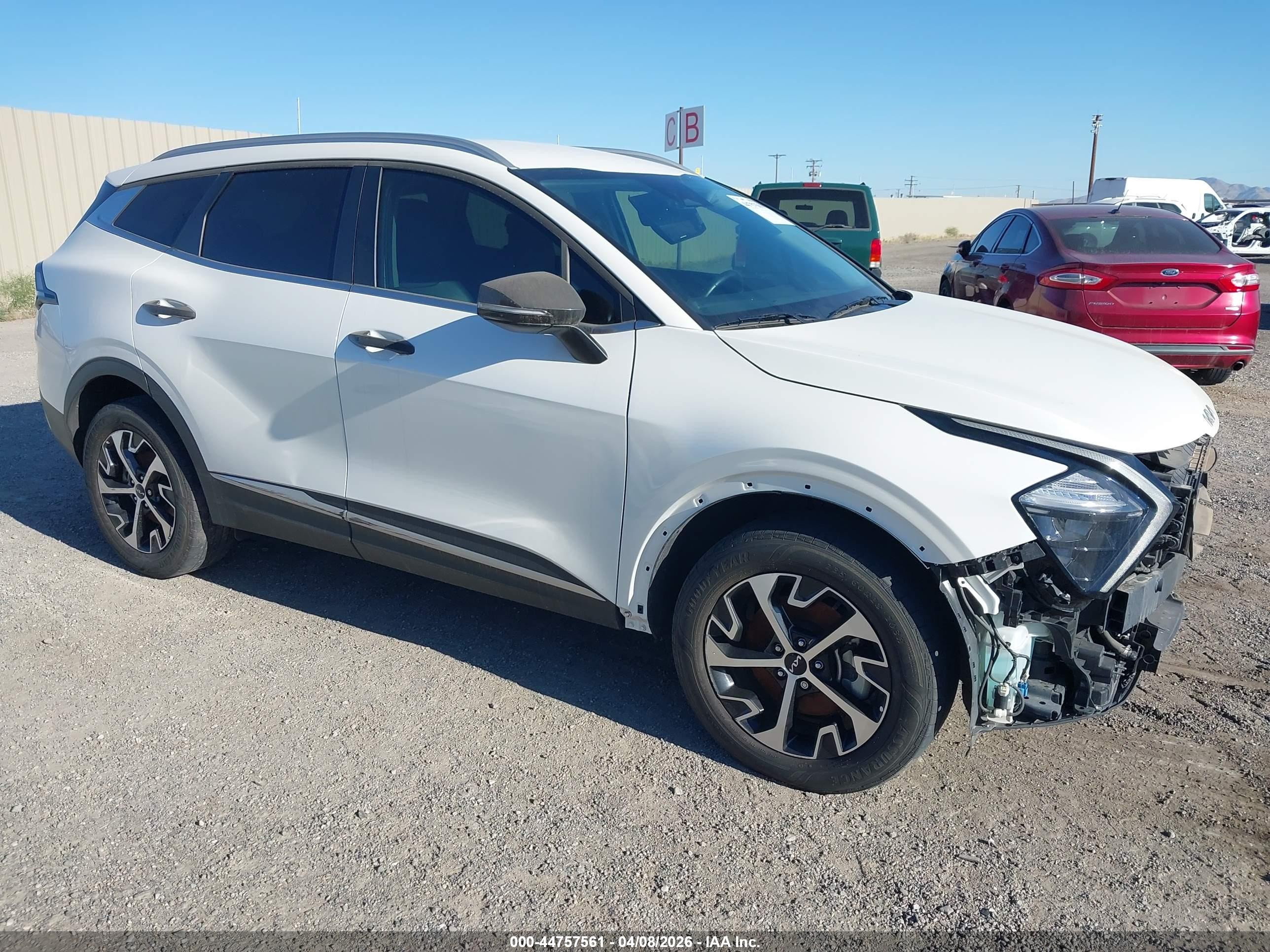 2023 Kia Sportage Hybrid VIN KNDPVCAG0P7117821 — IAAI salvage auction photo