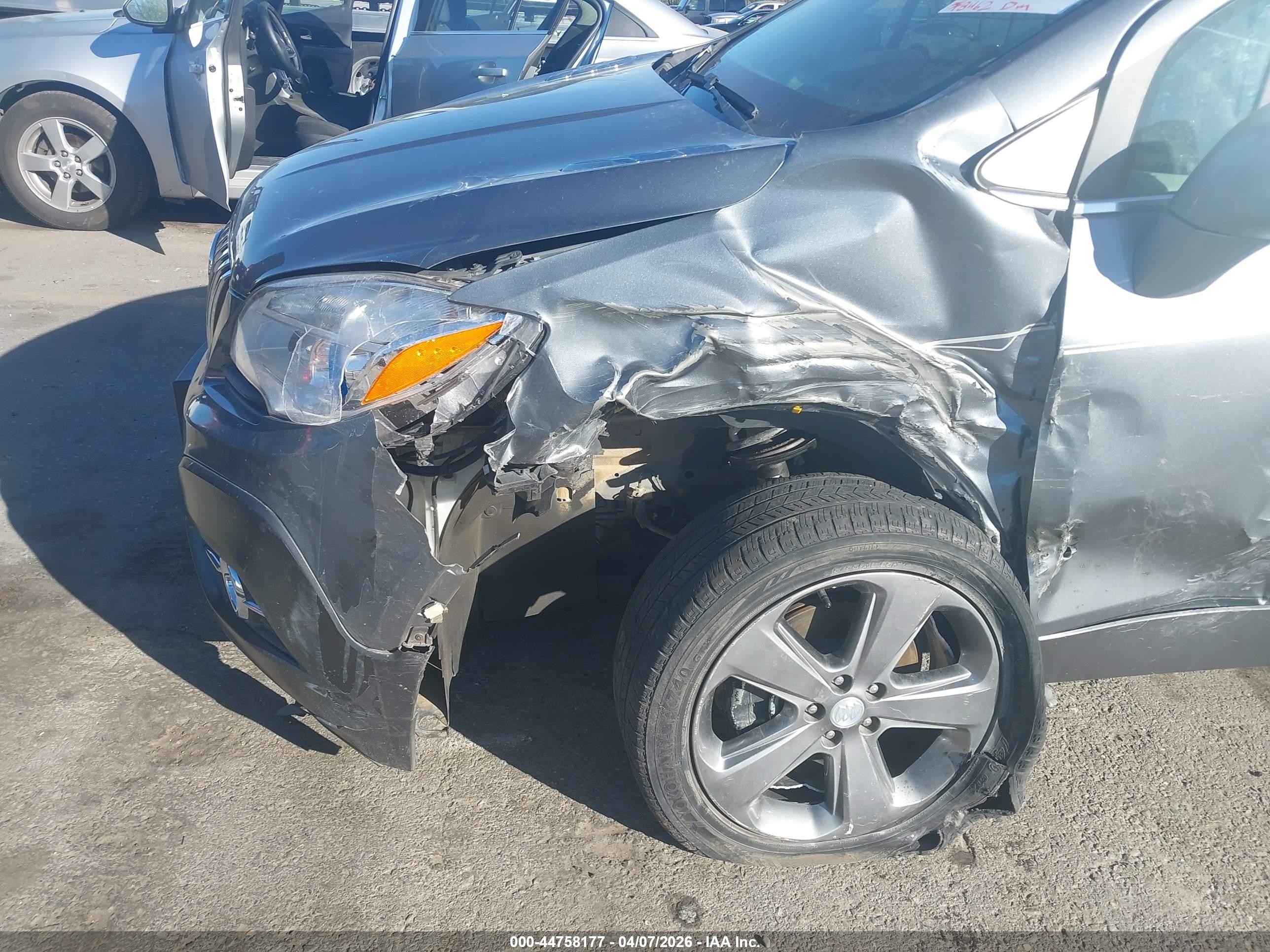 2014 Buick Encore VIN KL4CJFSB6EB611510 IAAI salvage auction — Side, Salvage (Utah), sold $400 on 2026-07-02 (photo 6)
